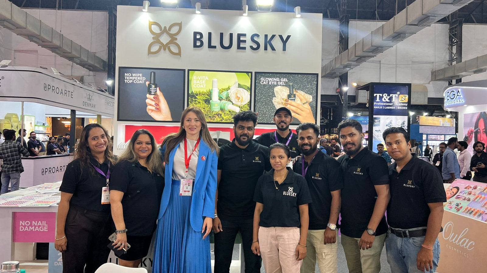BLUESKY India Shines at Hair & Beauty Show 2024!