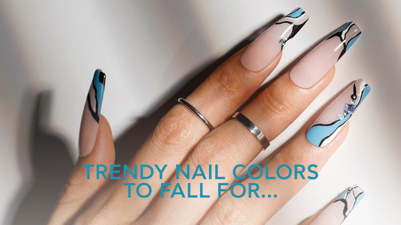 Trendy nail colors to fall for…