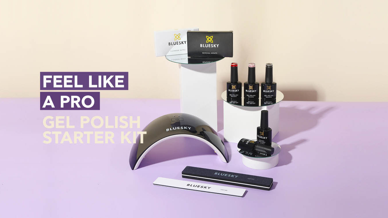 Feel Like A Pro with the BLUESKY Gel Polish Starter Kit