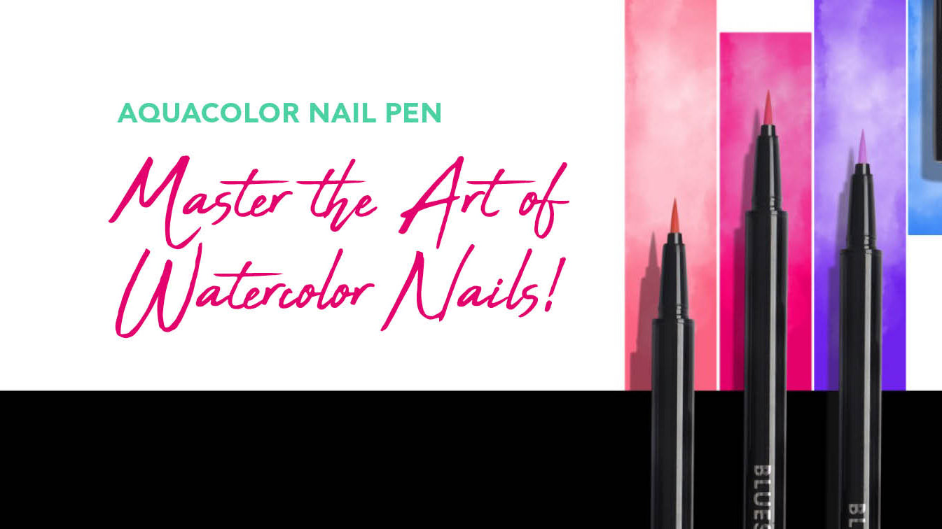 Aquacolor Nail Pen – Master the Art of Watercolor Nails!