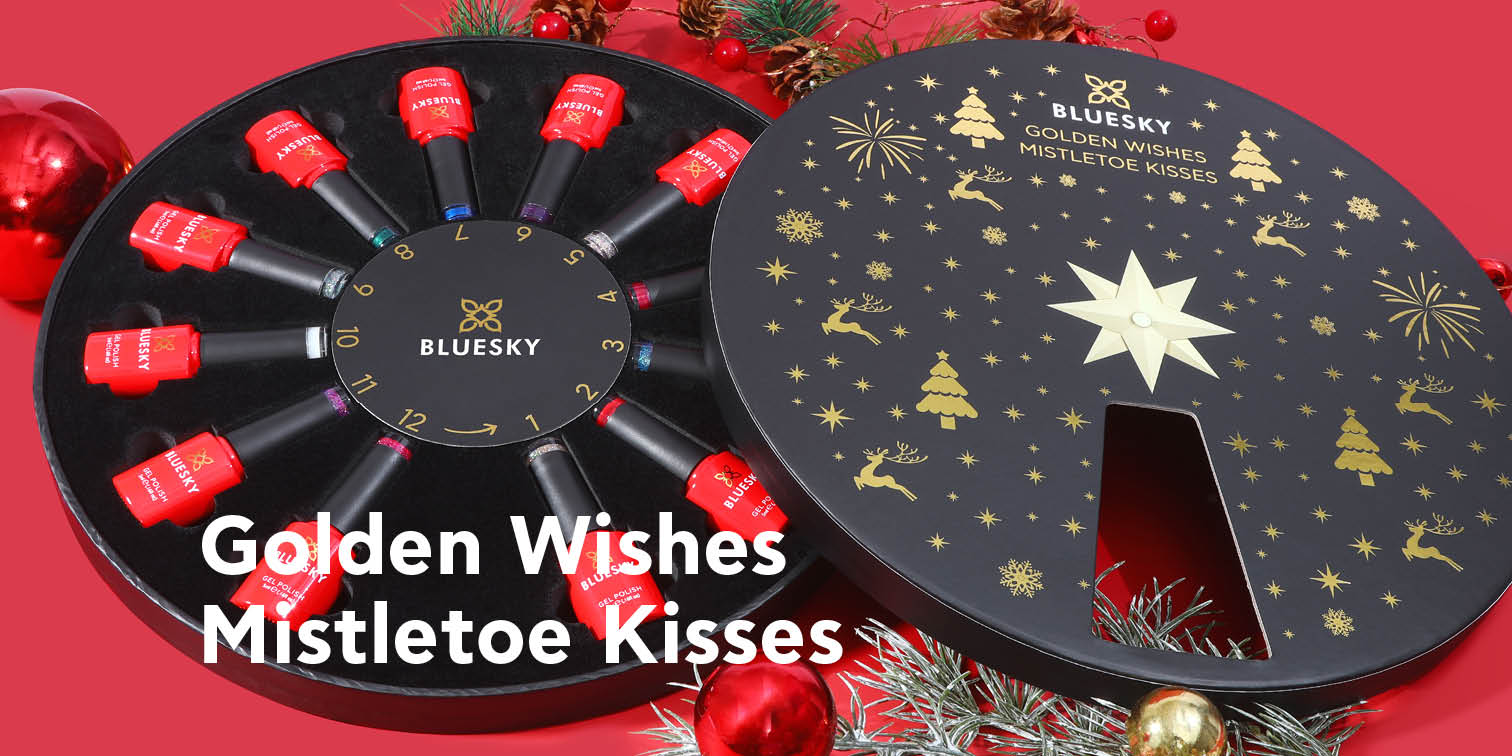 Golden Wishes Mistletoe Kisses