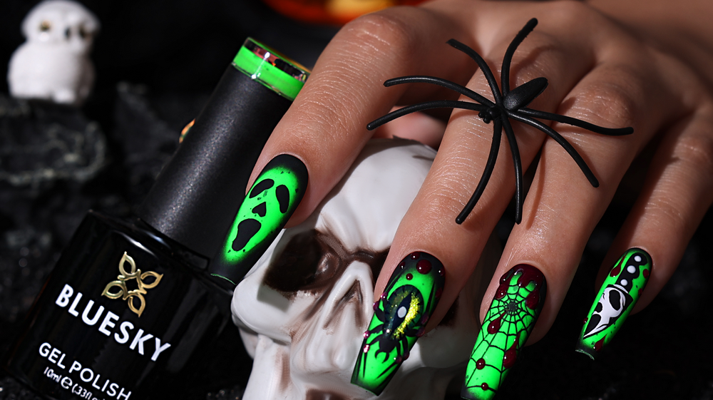 Halloween Nail Ideas 2026: Spooky Spider Nails, Neon Green Designs & Creepy Nail Art