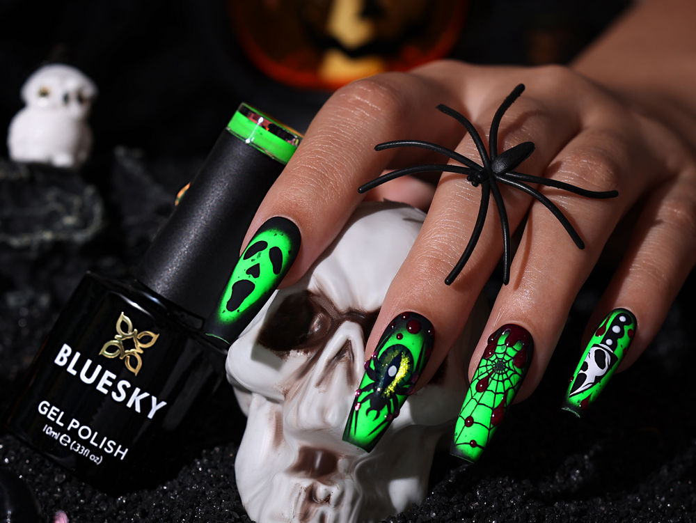 Halloween Nail Ideas 2026: Spooky Spider Nails, Neon Green Designs & Creepy Nail Art