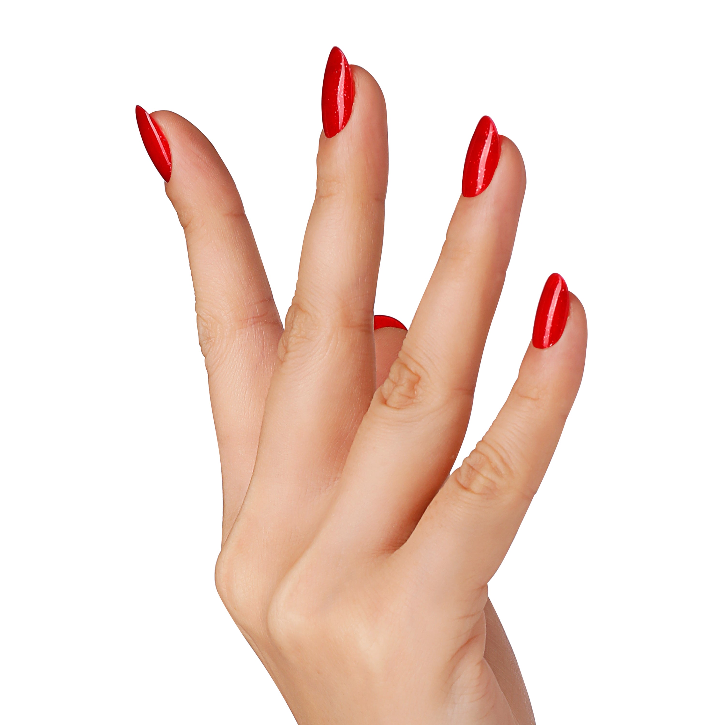 Red Glimmer | Classy Glitter Crystal Color | 10ml Gel Polish - BLUESKY