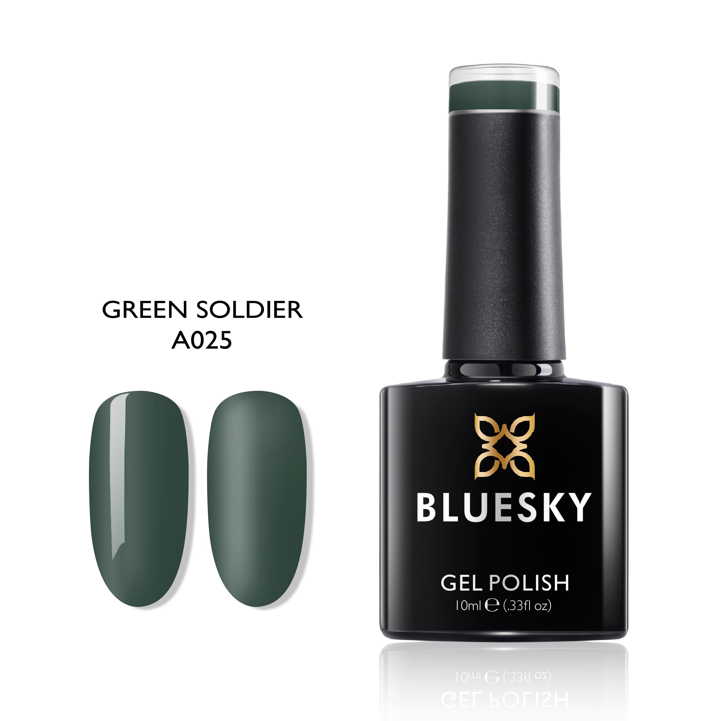 GREEN SOLDIER | 10ml Gel Polish - BLUESKY