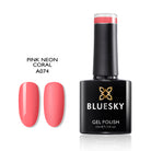 PINK NEON  CORAL - BLUESKY