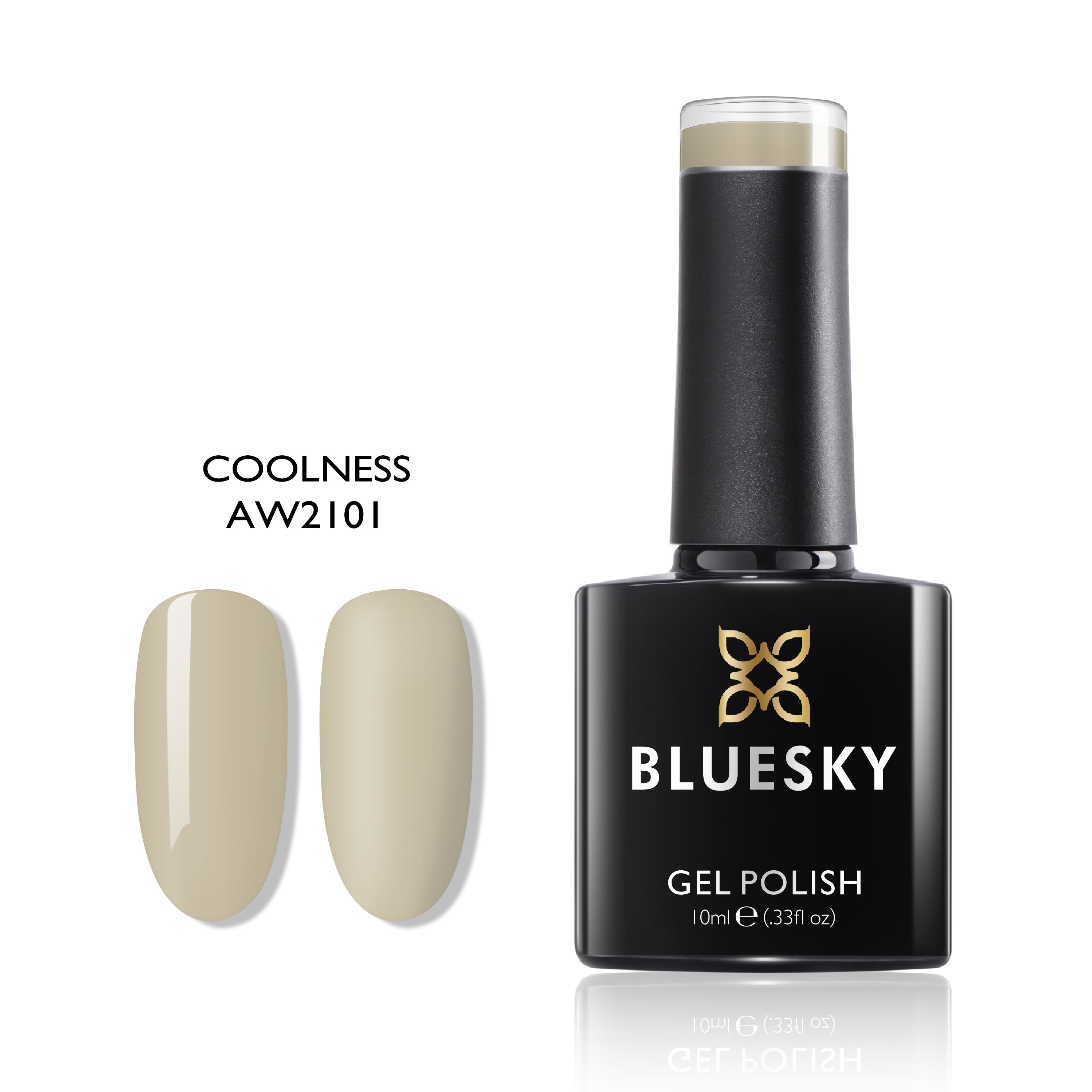 Coolness | Beige Color | 10ml Gel Polish - BLUESKY