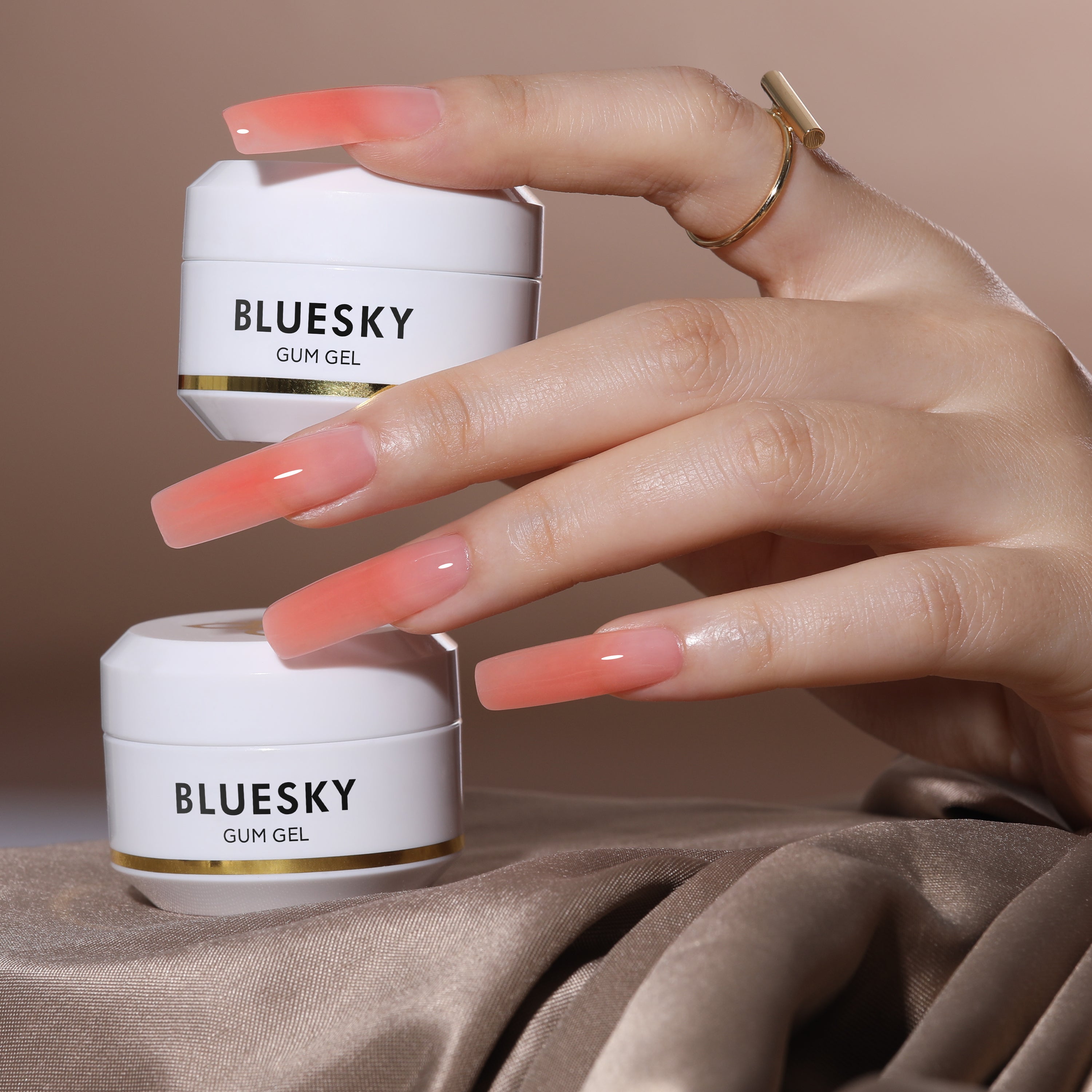 Big A-Ha! | Gum Gel | Coral Color | 15g jar - BLUESKY