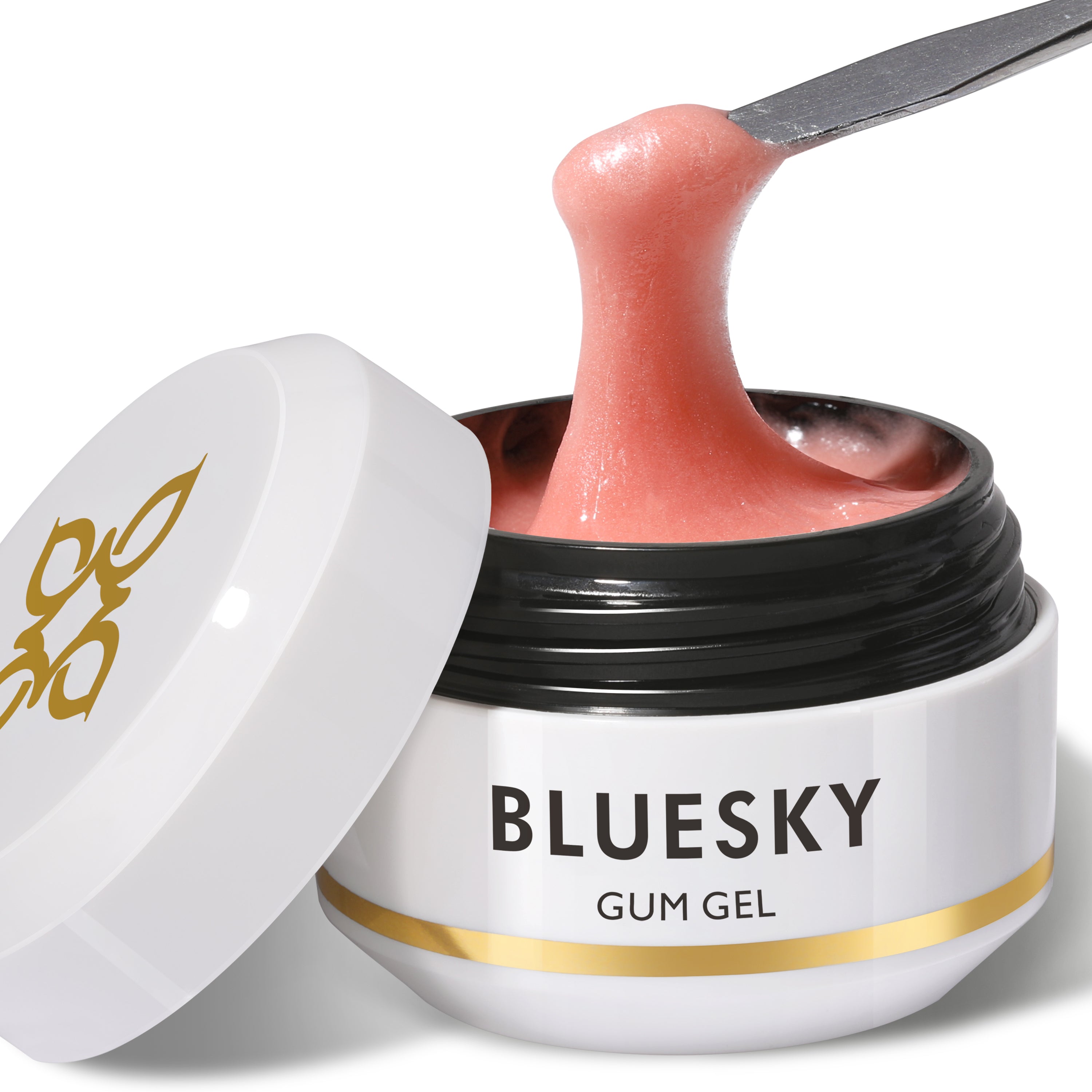 Secret Glow | Gum Gel | Coral Color | 15g jar - BLUESKY