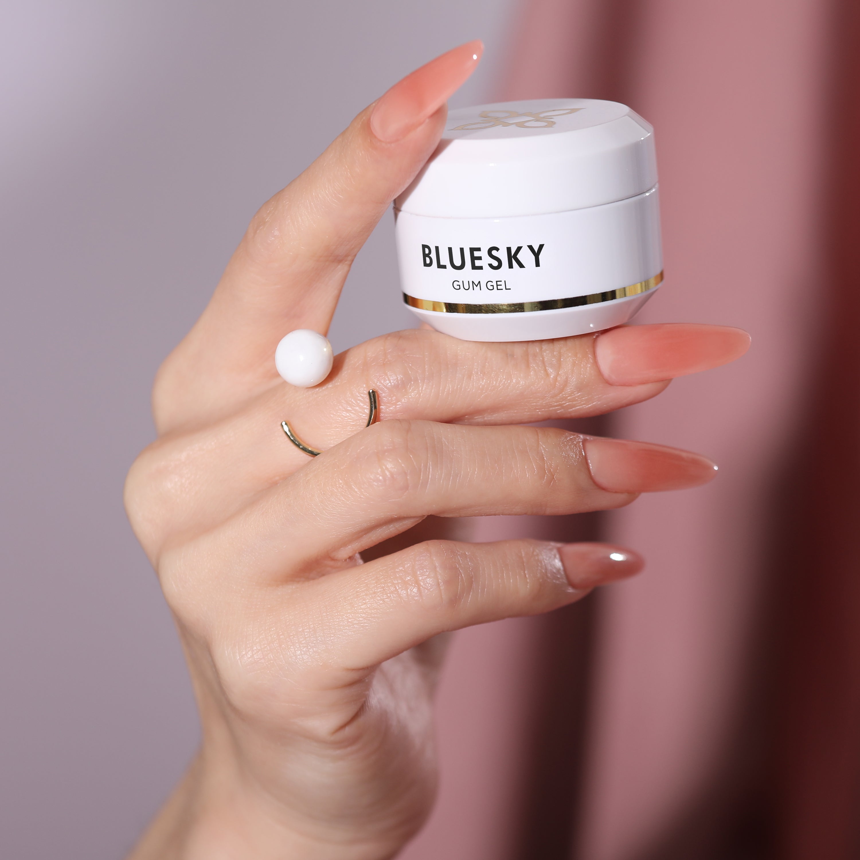 Inner Glow | Gum Gel | Coral Color | 15g jar - BLUESKY