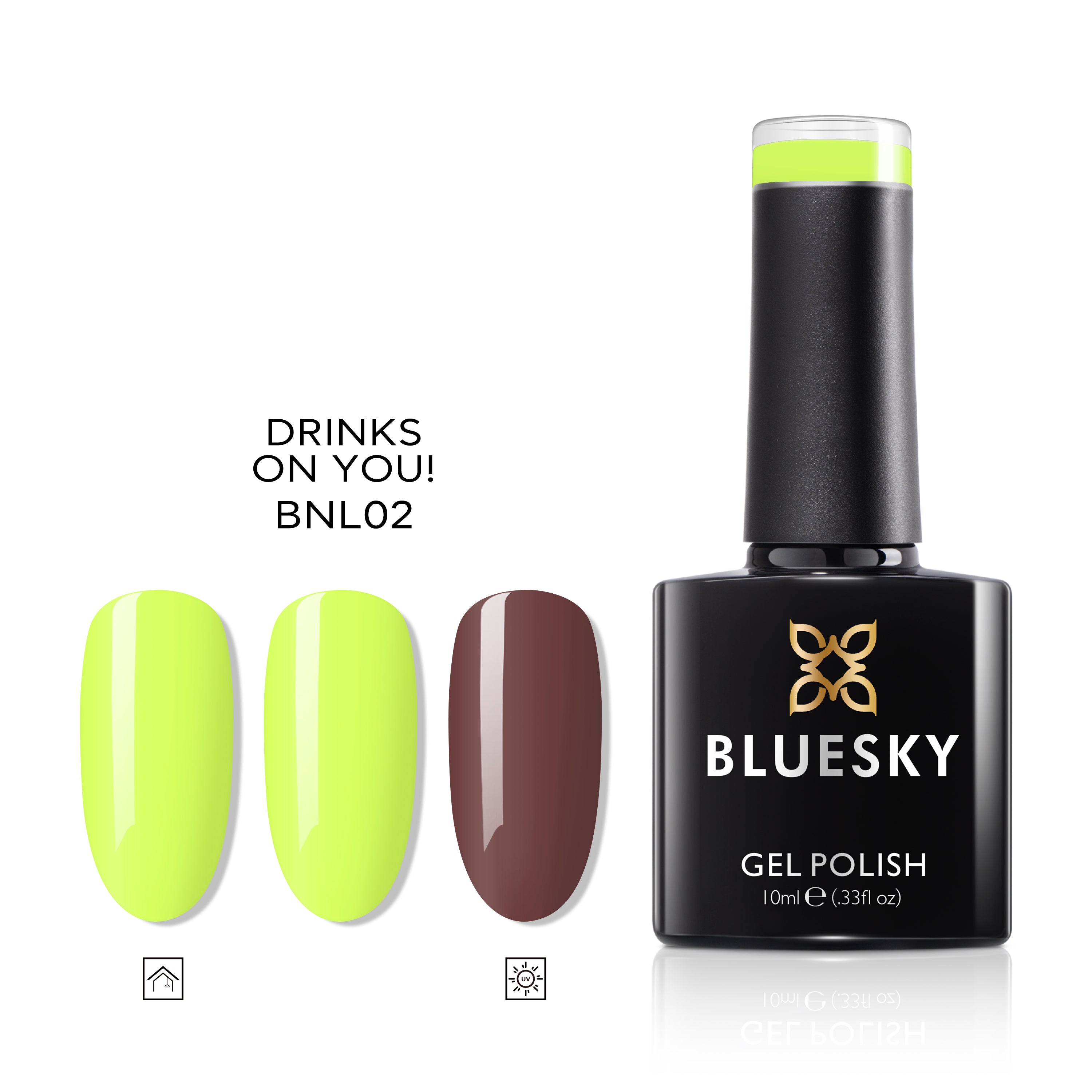 DRINKS ON YOU! | 10ml Gel Polish - BLUESKY