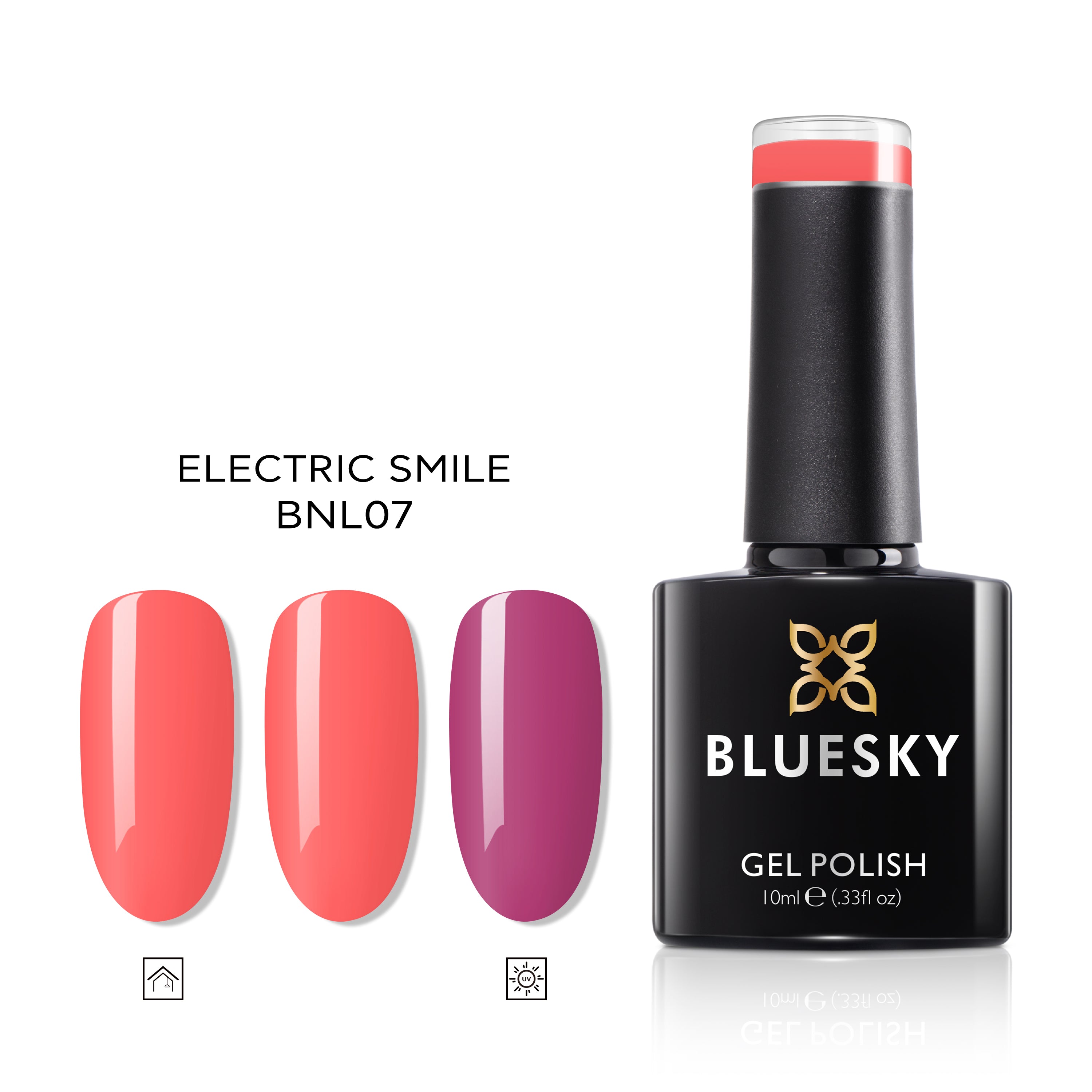 ELECTRIC SMILE | 10ml Gel Polish - BLUESKY