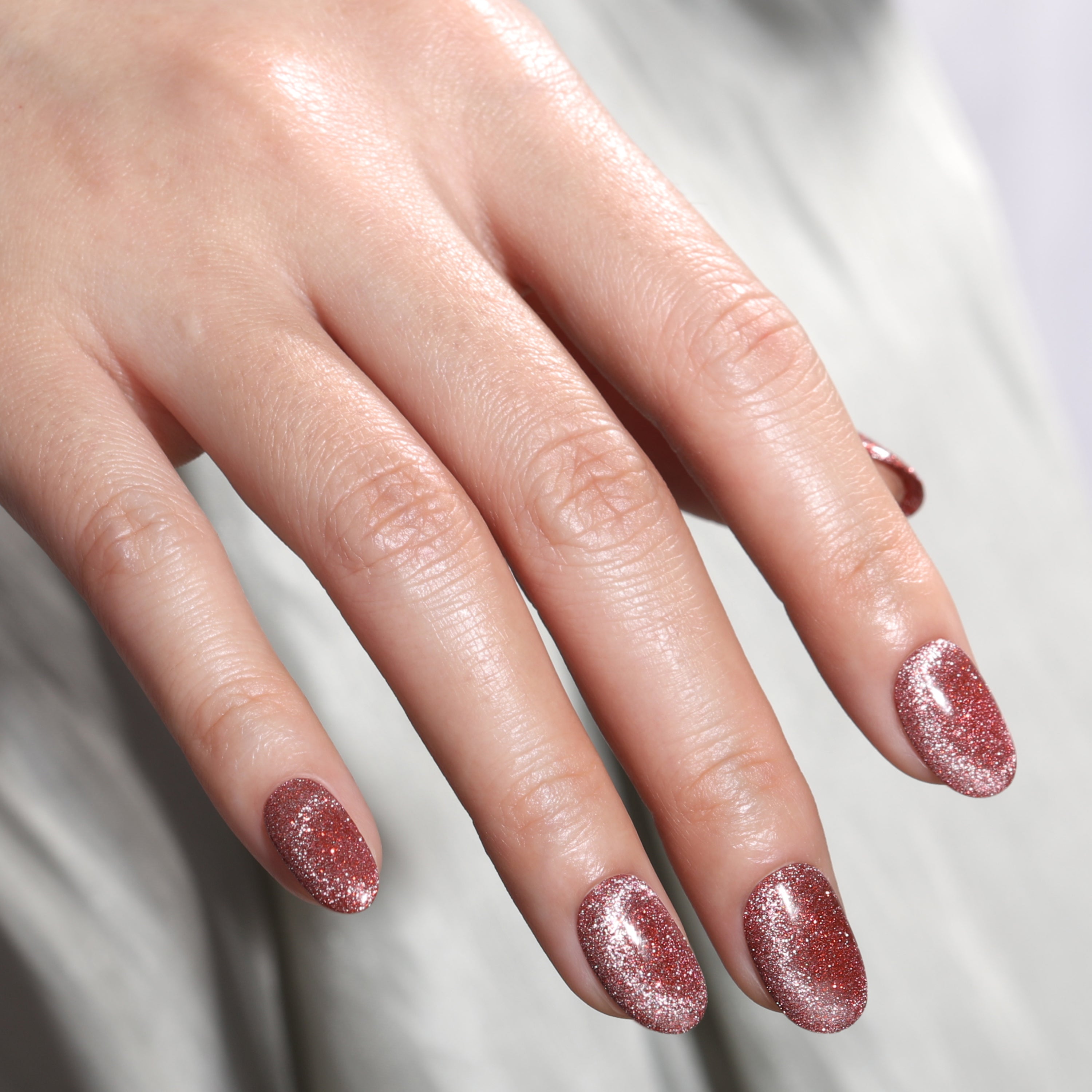East Enders | Cat Eye | Brown Color | 10ml Gel Polish - BLUESKY