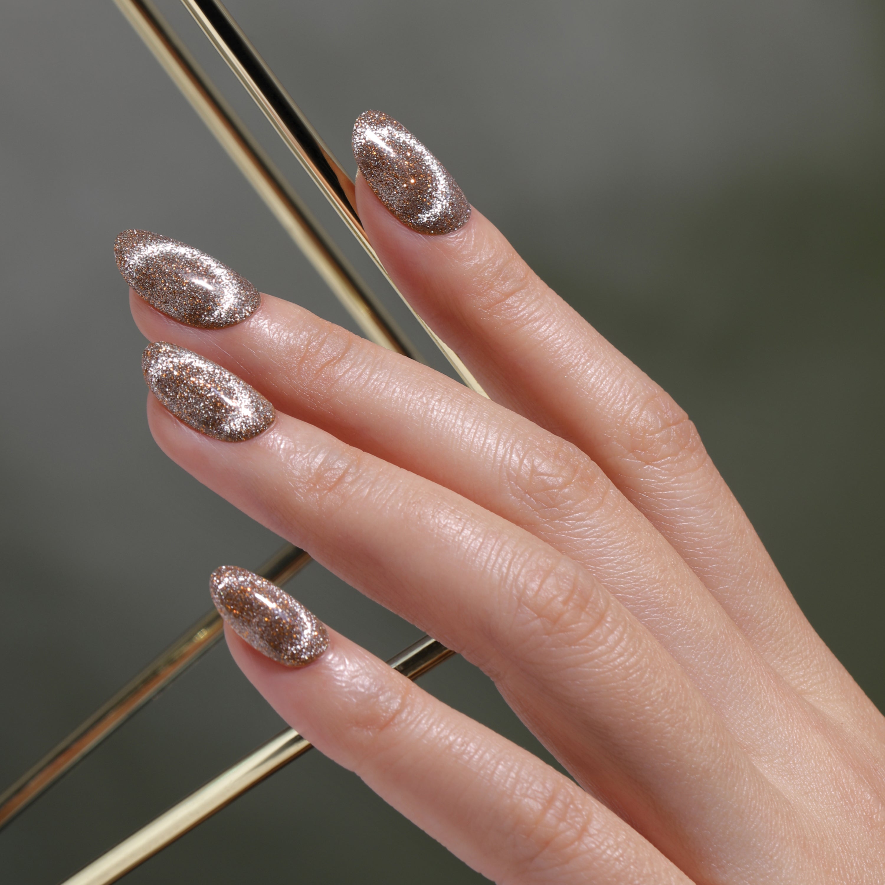 Suzan Hopes | Cat Eye | Gold Color | 10ml Gel Polish - BLUESKY