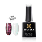 Blue Feathers | Super Glitter Color | 10ml Gel Polish - BLUESKY