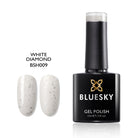 White Diamond | Super Glitter Confetti Color | 10ml Gel Polish - BLUESKY
