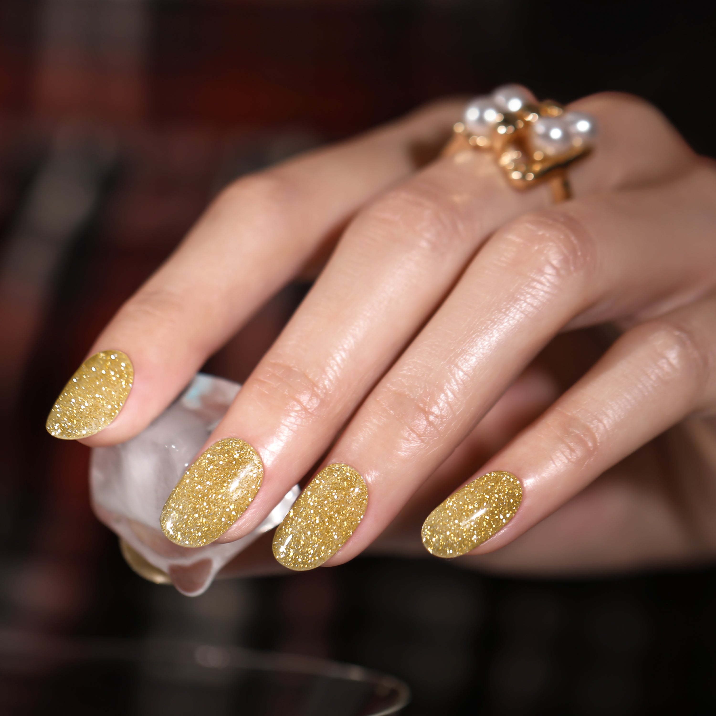 Sparkle Chic Gel 2.0 | Honey Shines | 10ml Gel Polish - BLUESKY