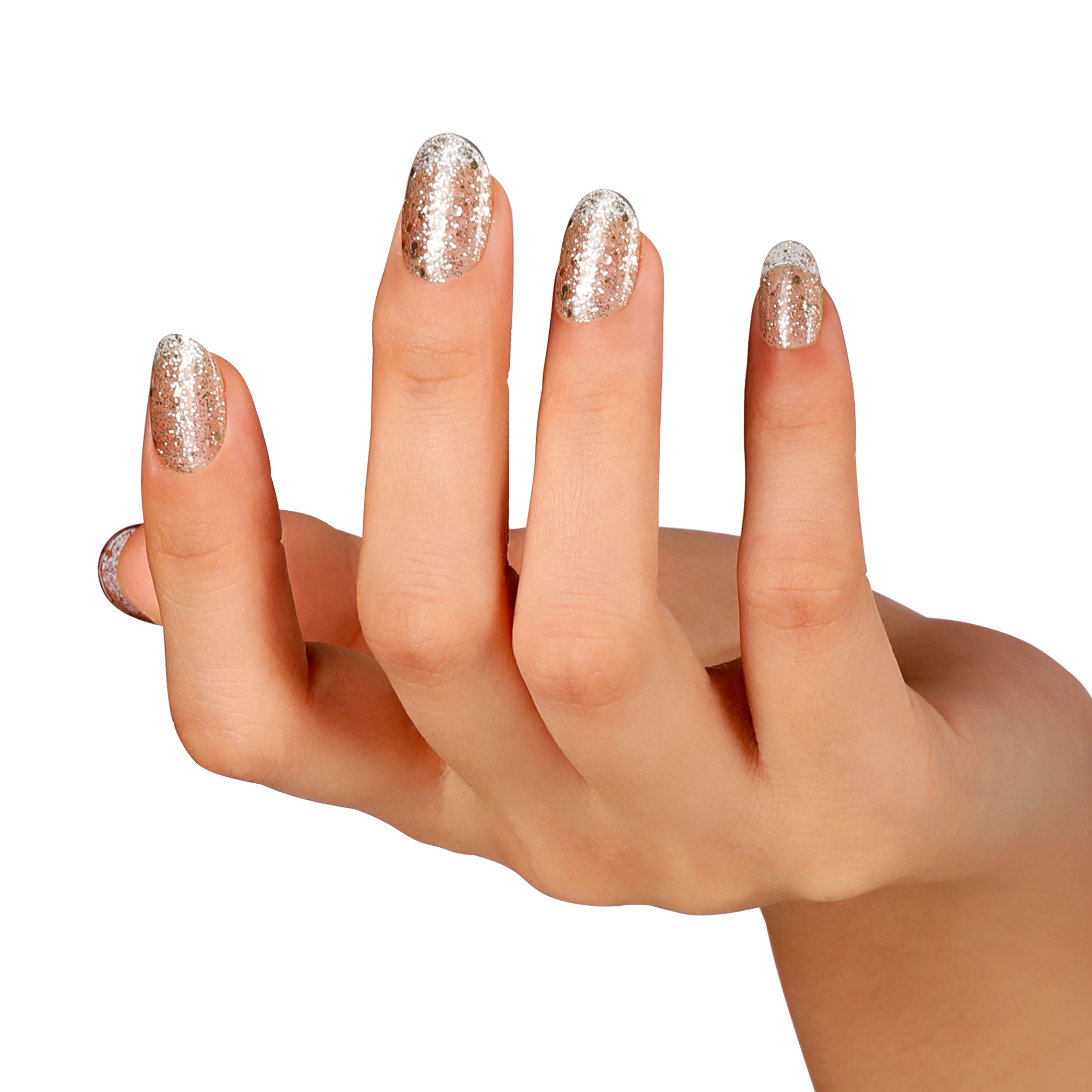 Gold Button | Super Glitter Confetti Color | 10ml Gel Polish - BLUESKY