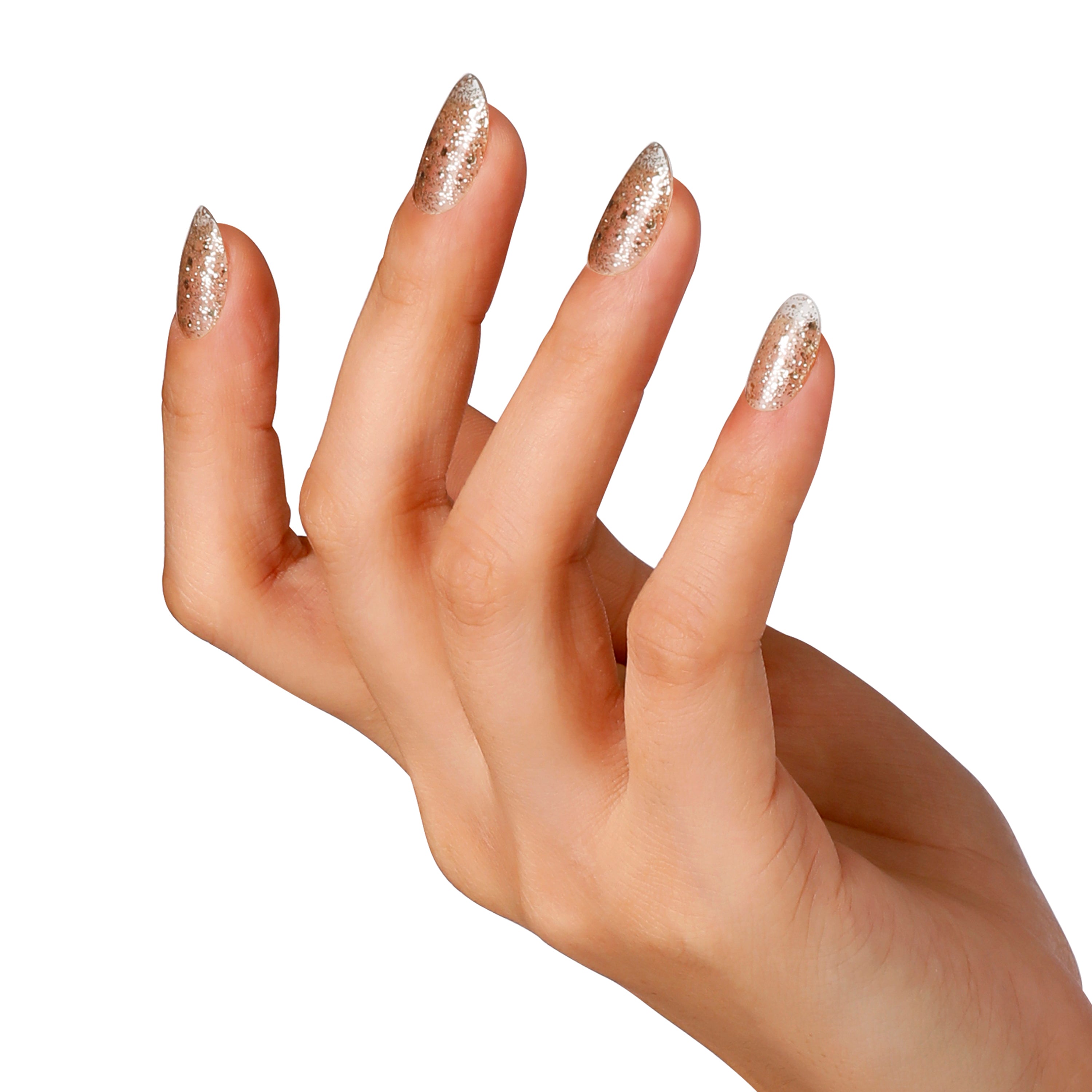 Gold Button | Super Glitter Confetti Color | 10ml Gel Polish - BLUESKY