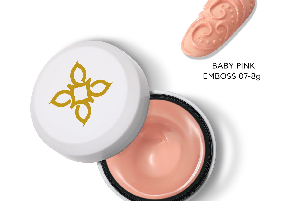 Baby Pink | Emboss Gel | 8g Jar - BLUESKY
