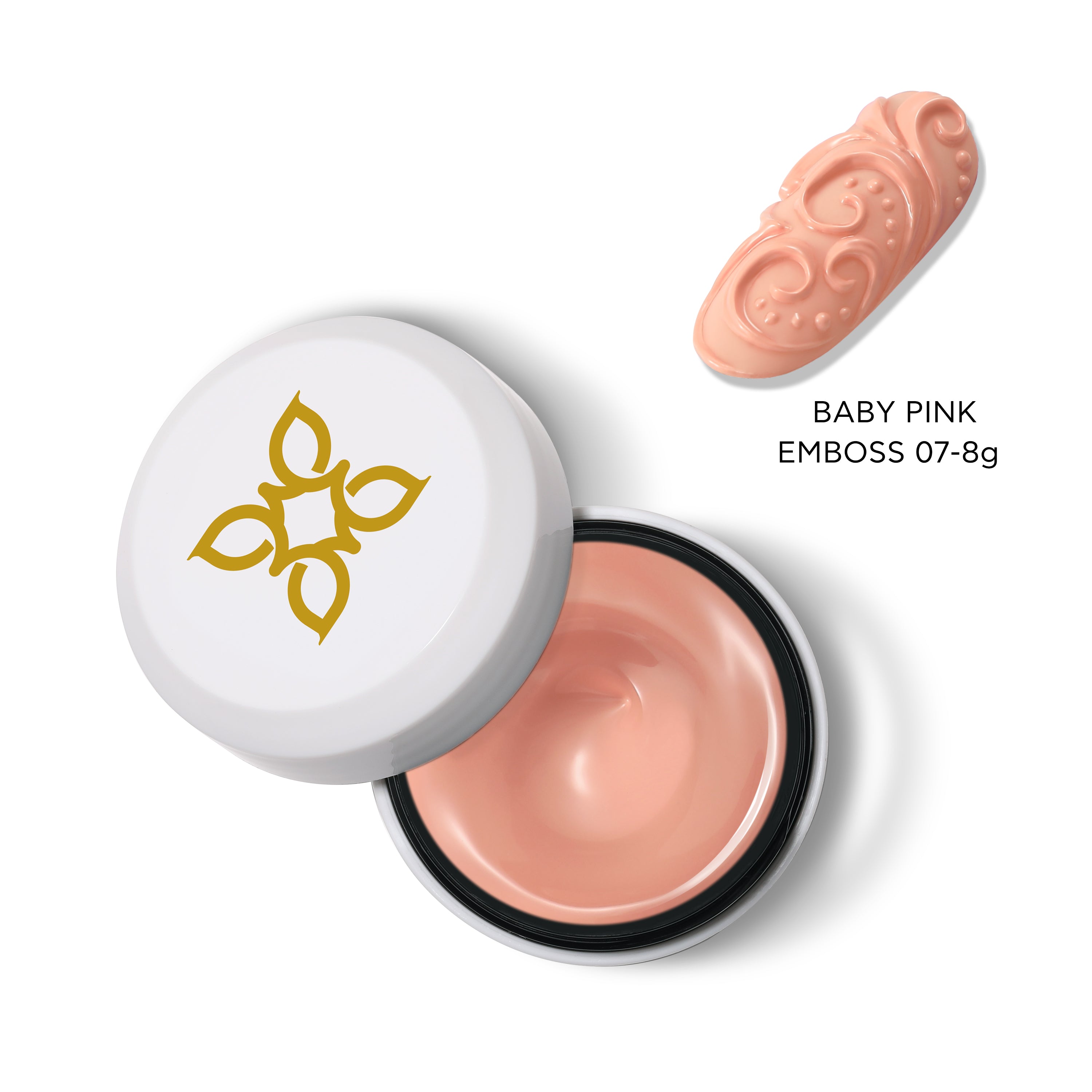 Baby Pink | Emboss Gel | 8g Jar - BLUESKY