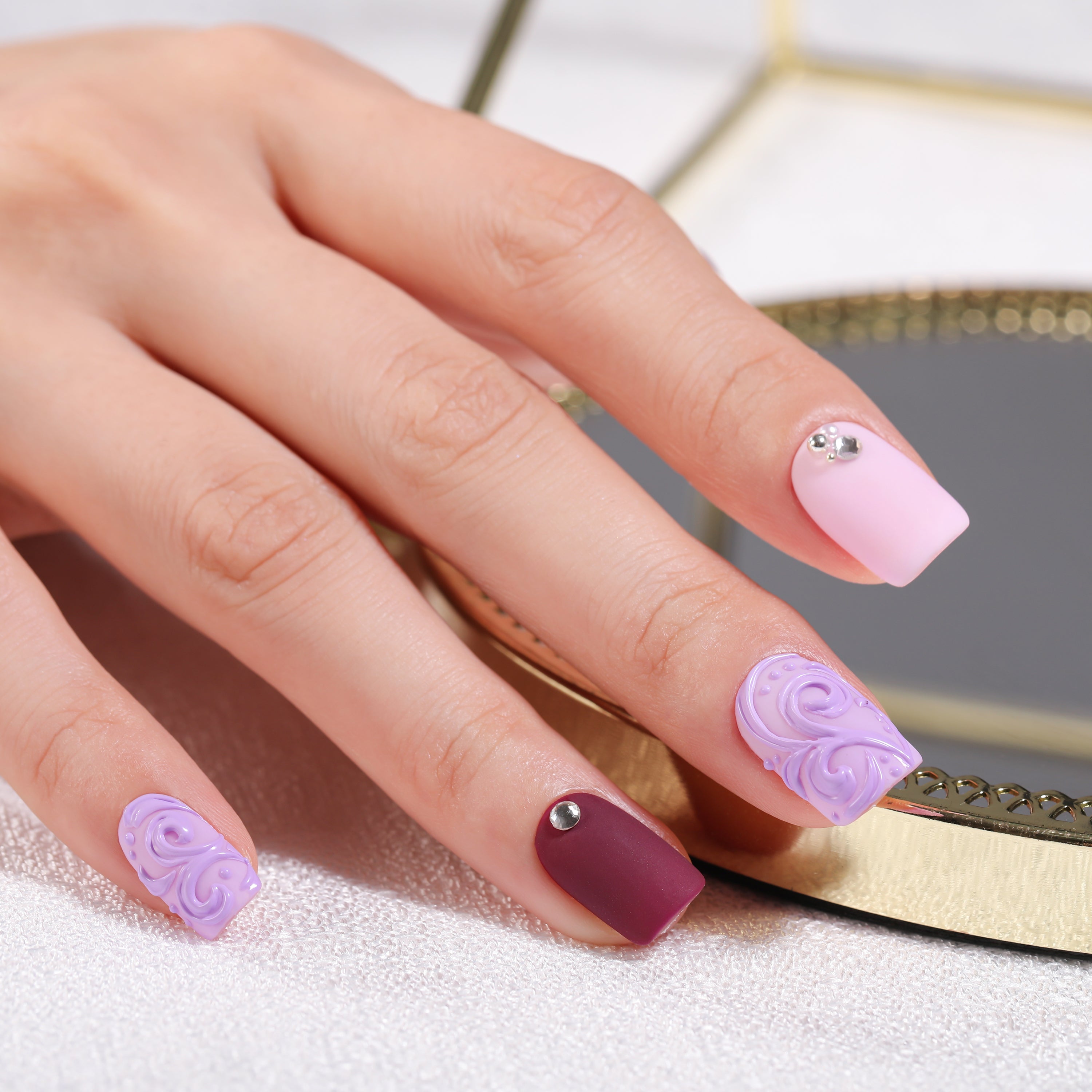 Lavender | Emboss Gel | 8g Jar - BLUESKY