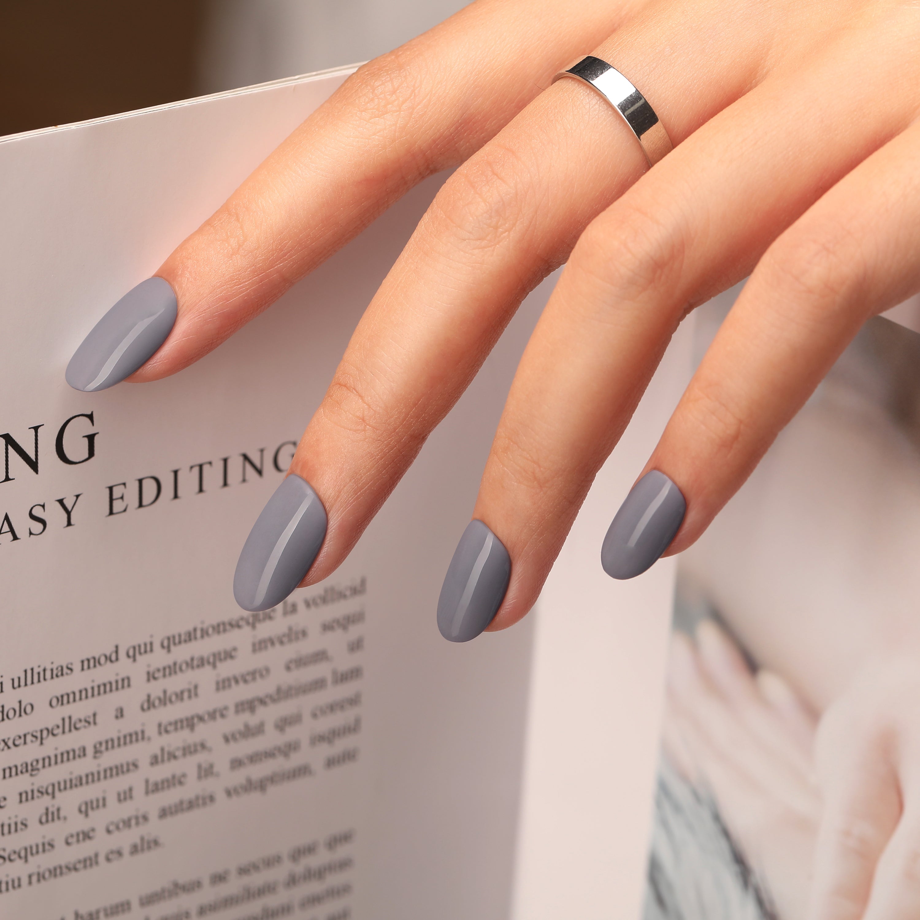 Dream High | Blue Gray Color | 10ml Gel Polish - BLUESKY