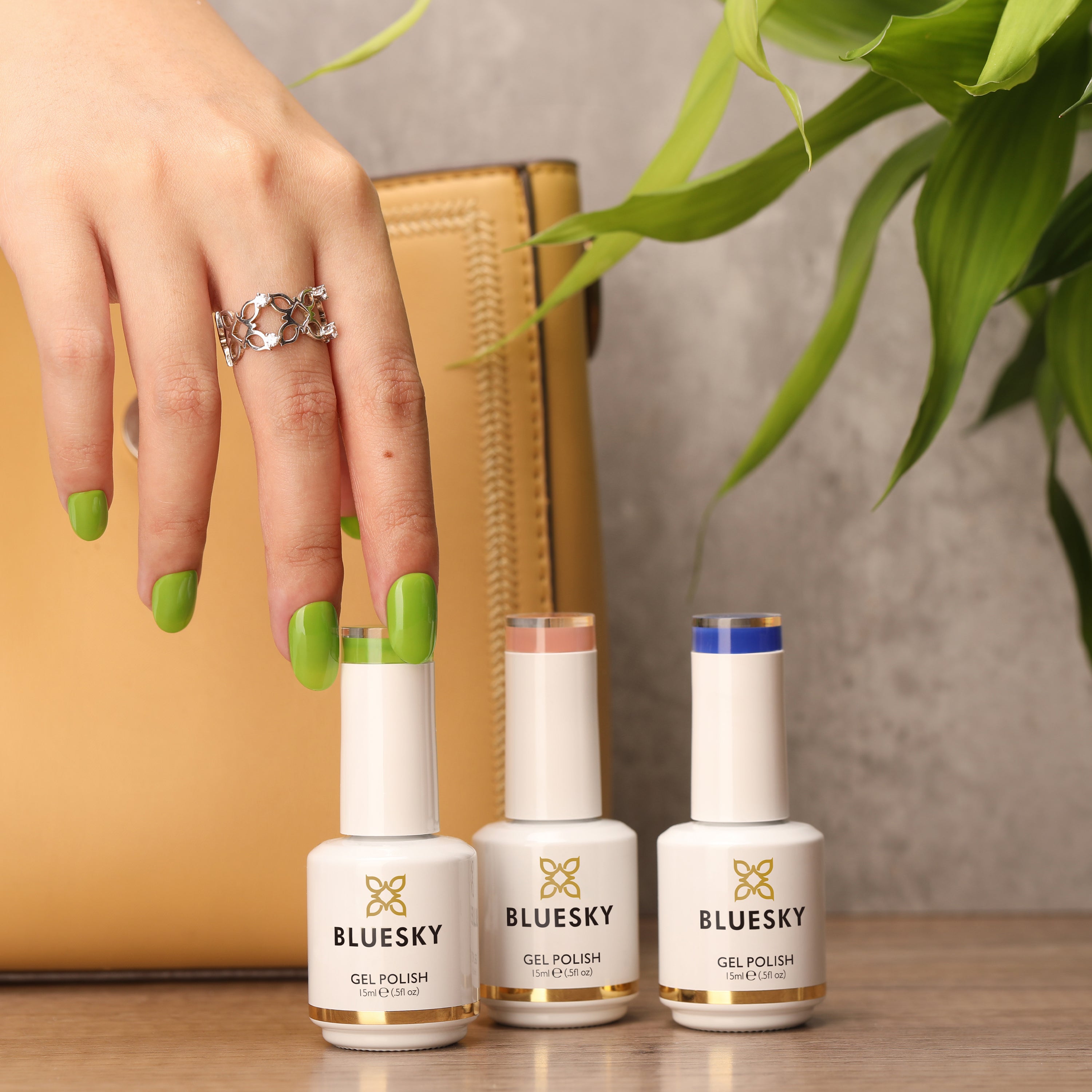 You Care | Green Color | 10ml Gel Polish - BLUESKY