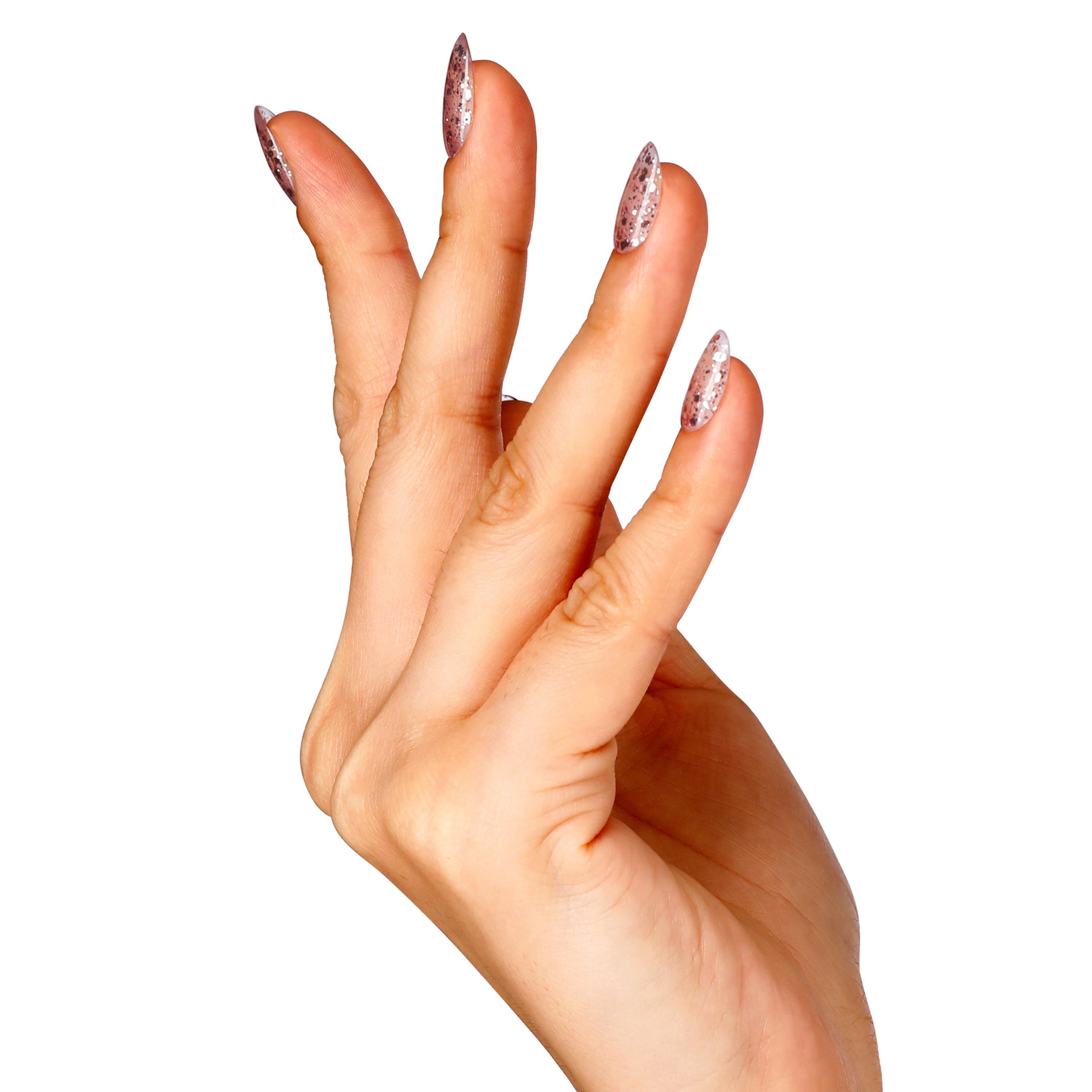 Rose Mist | Super Glitter Confetti Color | 10ml Gel Polish - BLUESKY