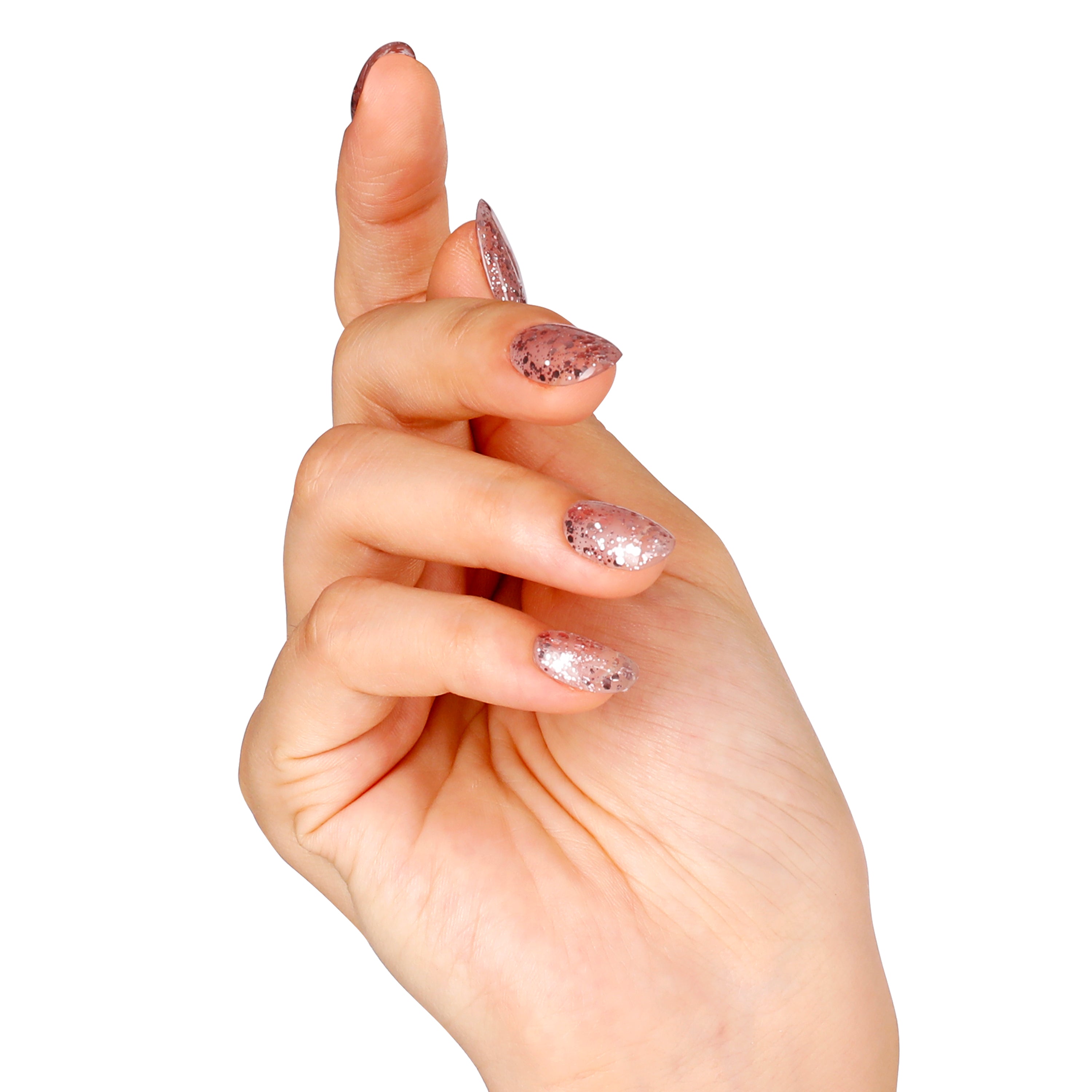 Rose Mist | Super Glitter Confetti Color | 10ml Gel Polish - BLUESKY