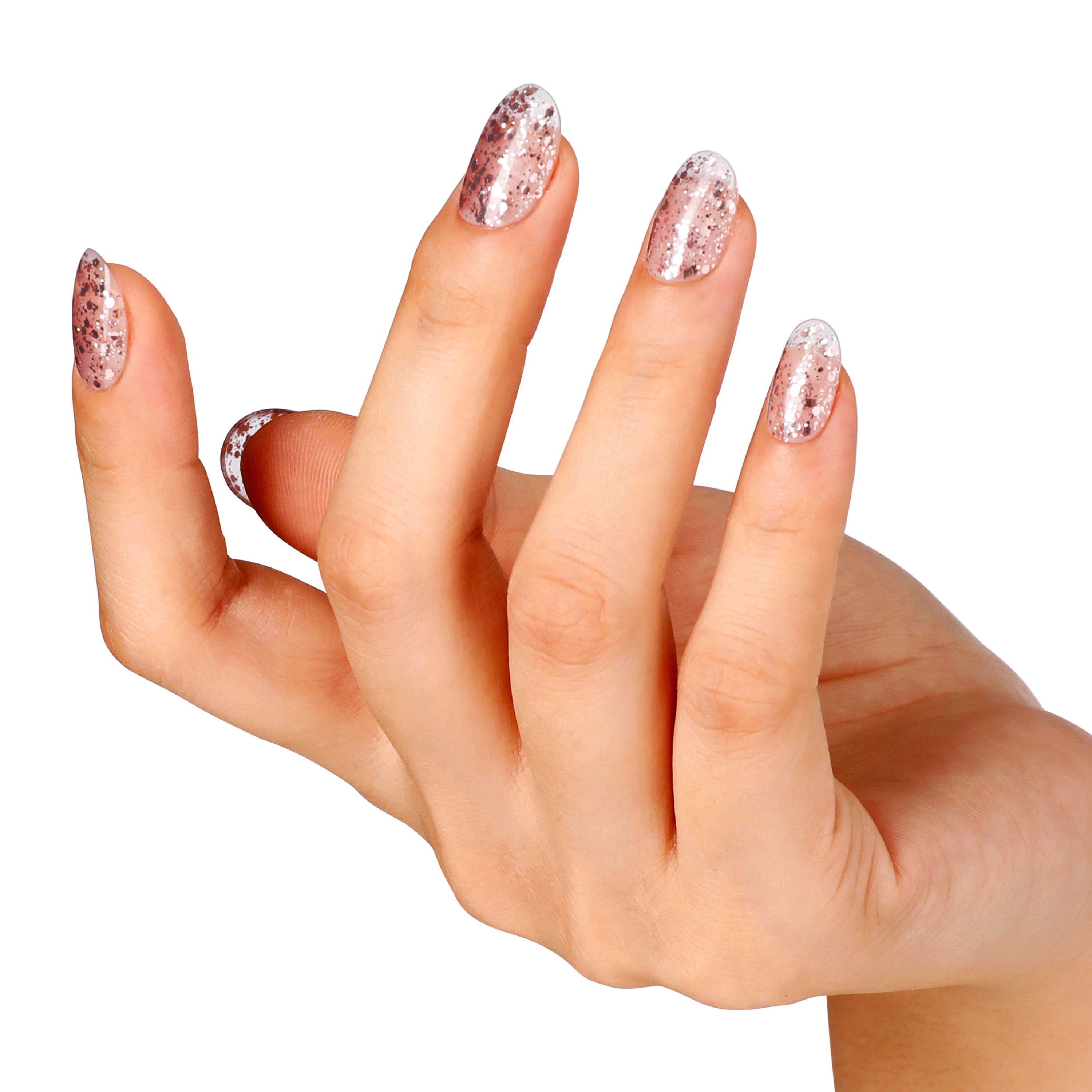 Rose Mist | Super Glitter Confetti Color | 10ml Gel Polish - BLUESKY