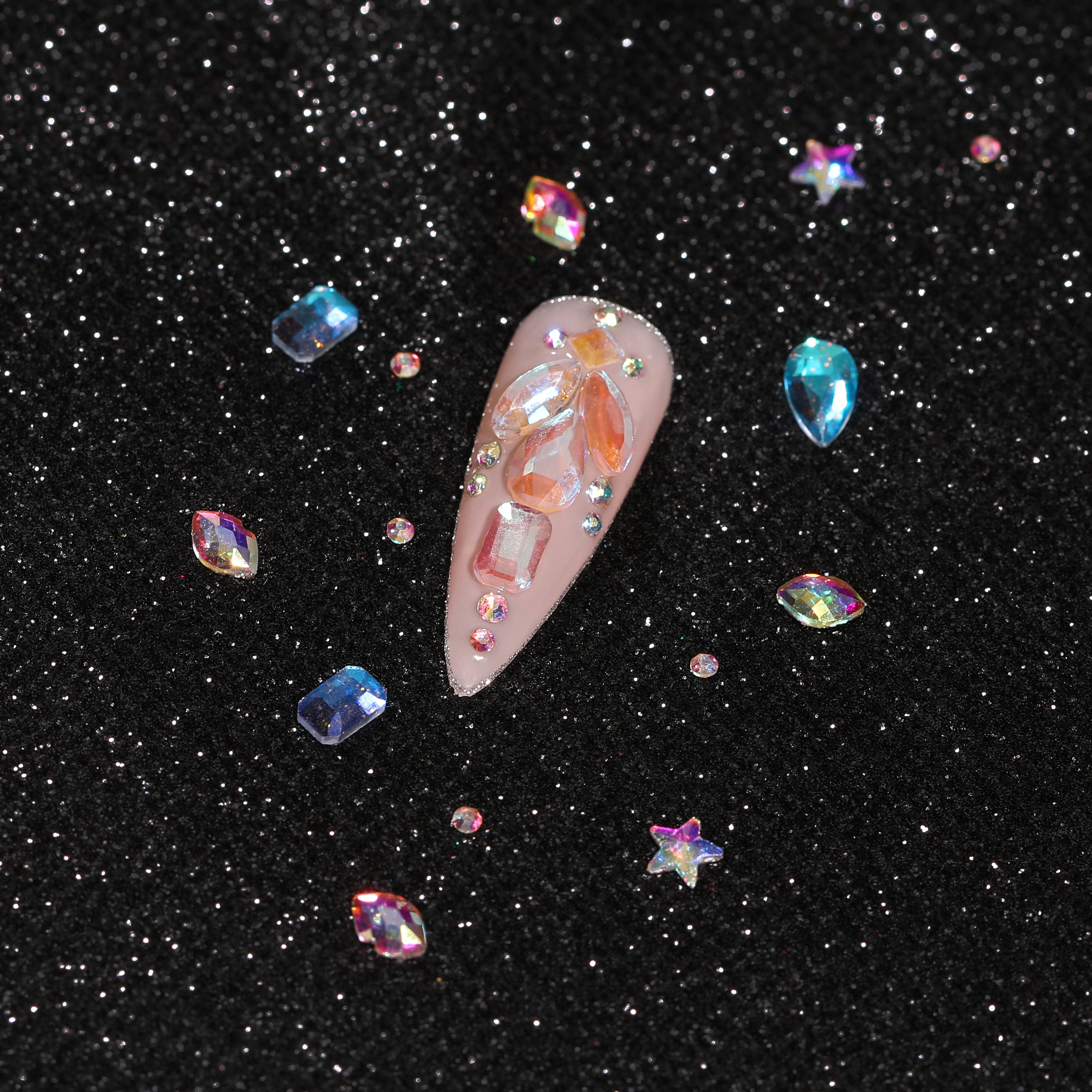 NAIL ART DECORATION  KIT - BLUESKY