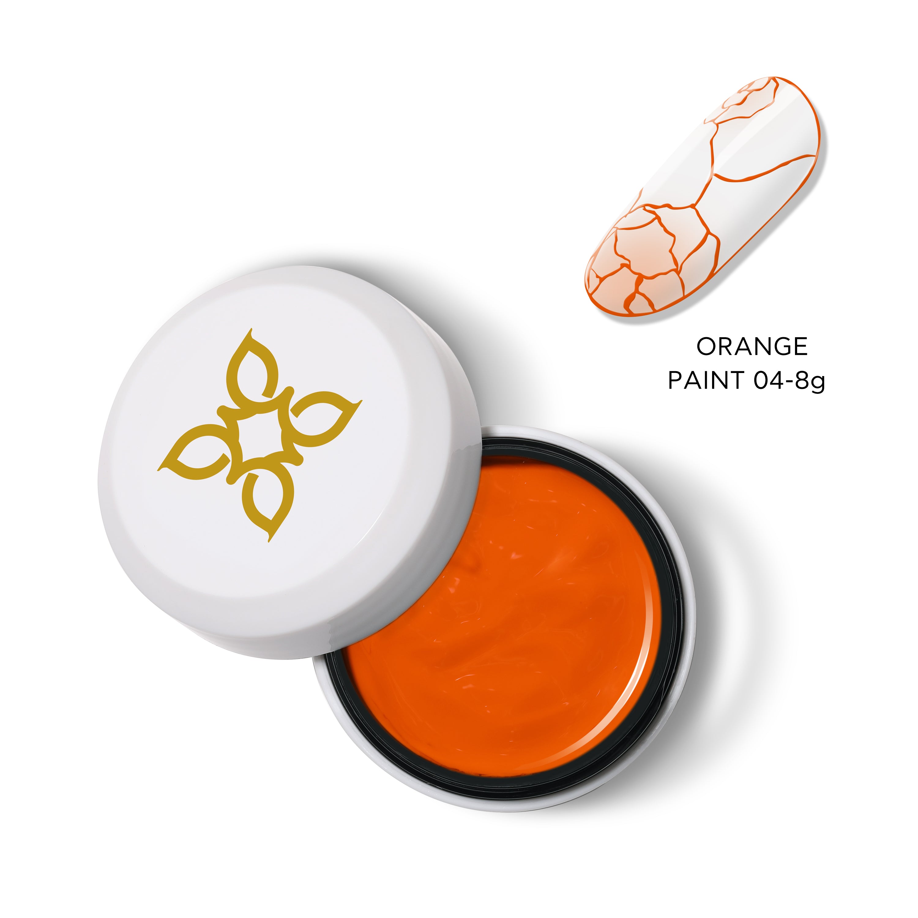 Paint Orange | Gel Paint | 8g Jar - BLUESKY