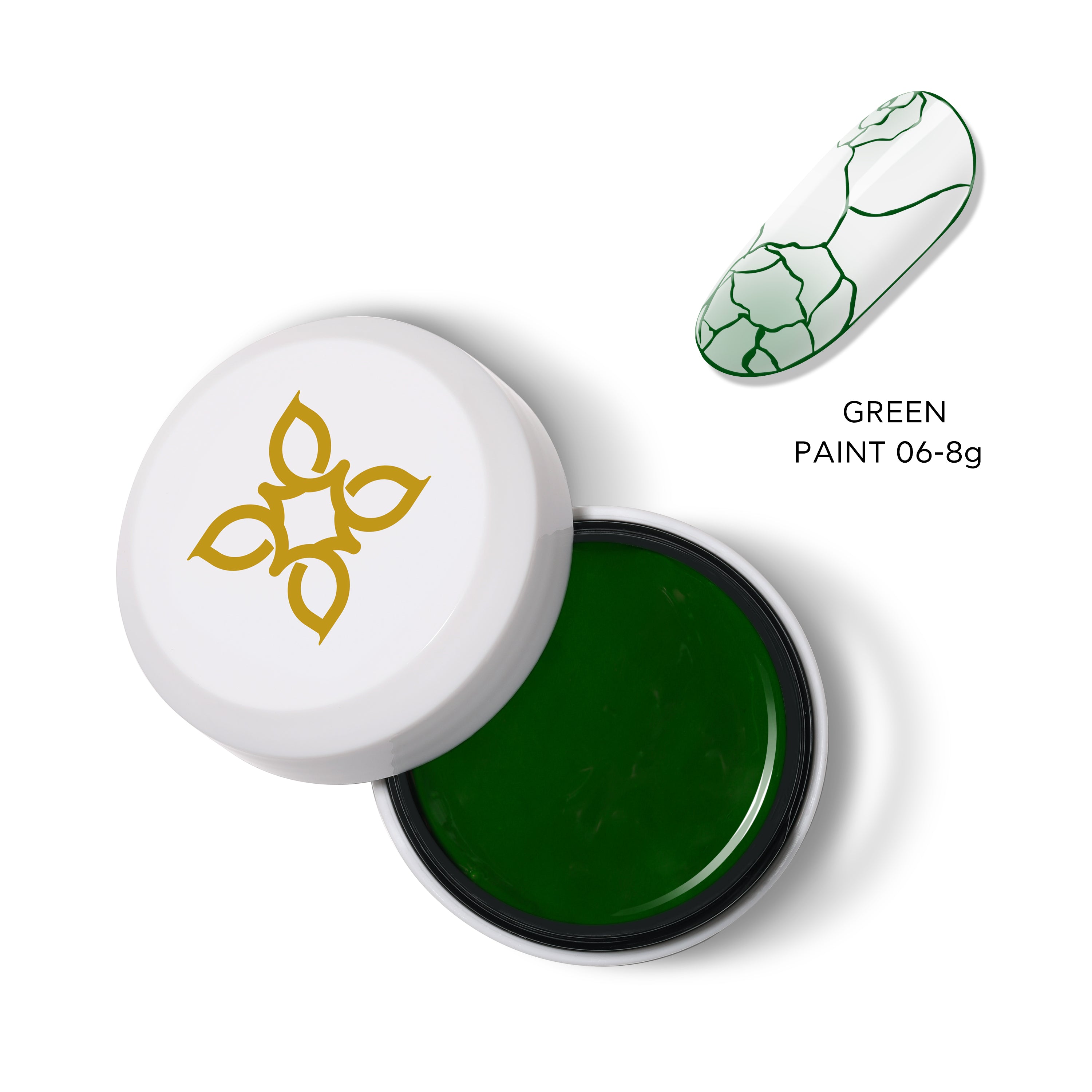 Paint Green | Gel Paint | 8g Jar - BLUESKY