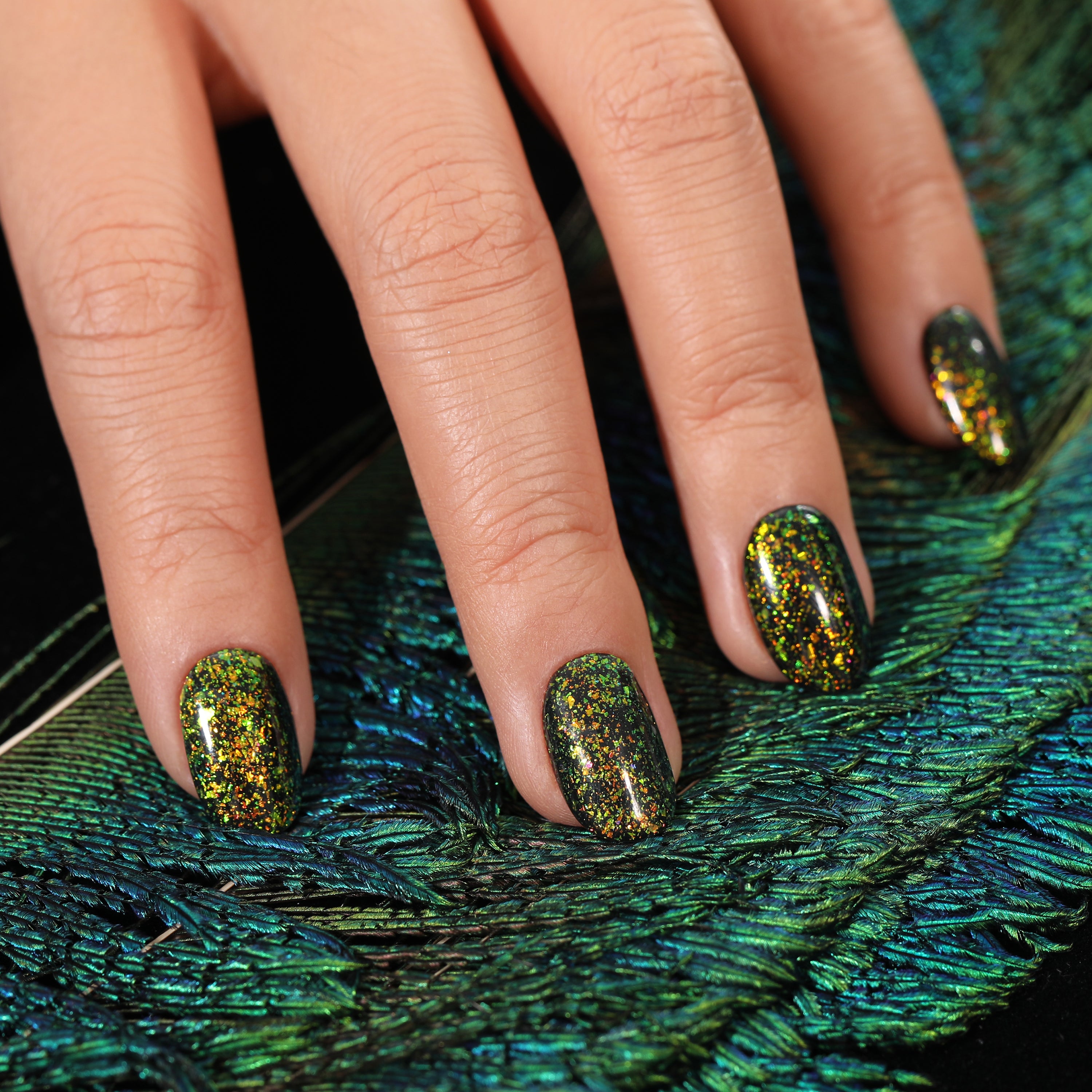 Golden Age | Super Glitter Color | 10ml Gel Polish - BLUESKY