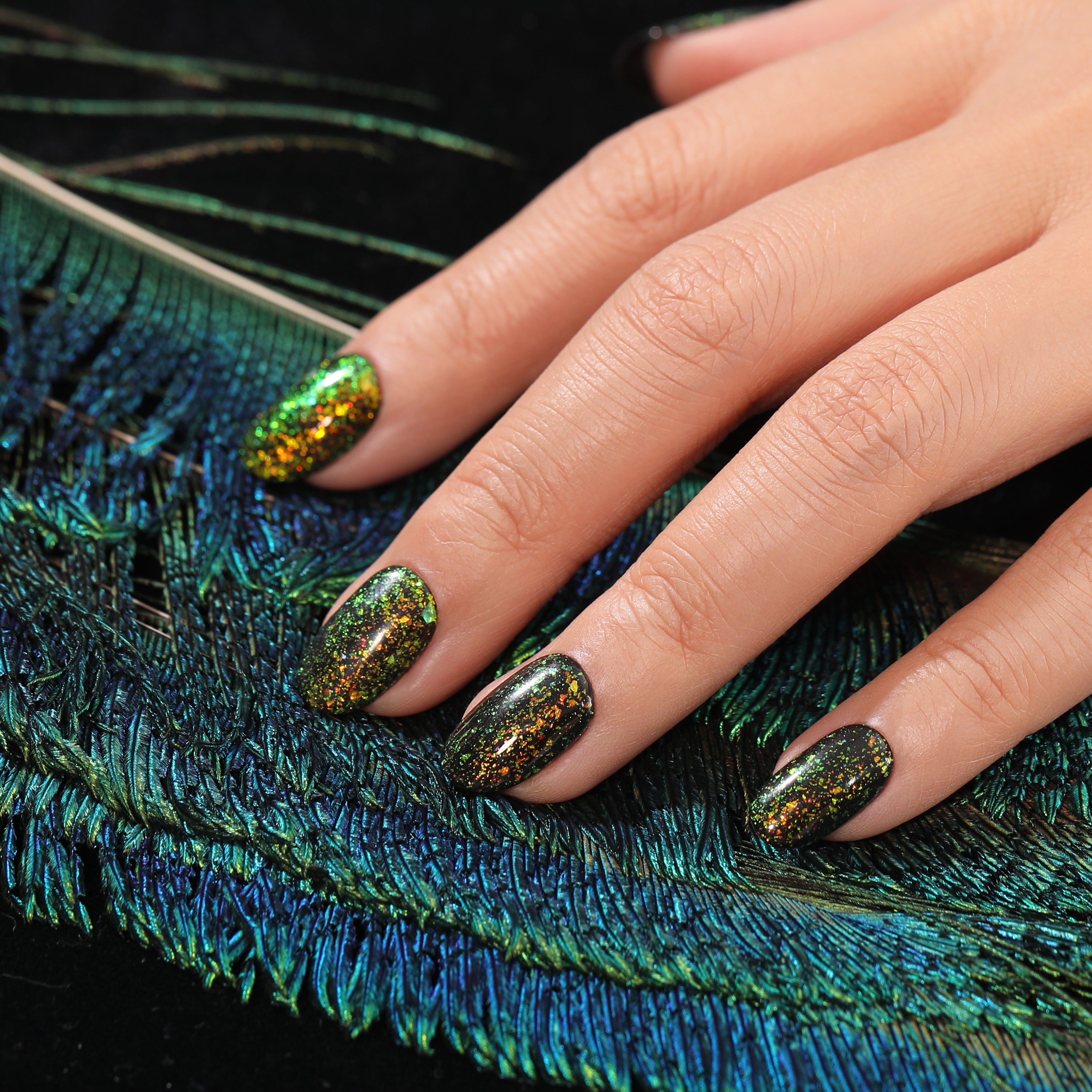 Golden Age | Super Glitter Color | 10ml Gel Polish - BLUESKY