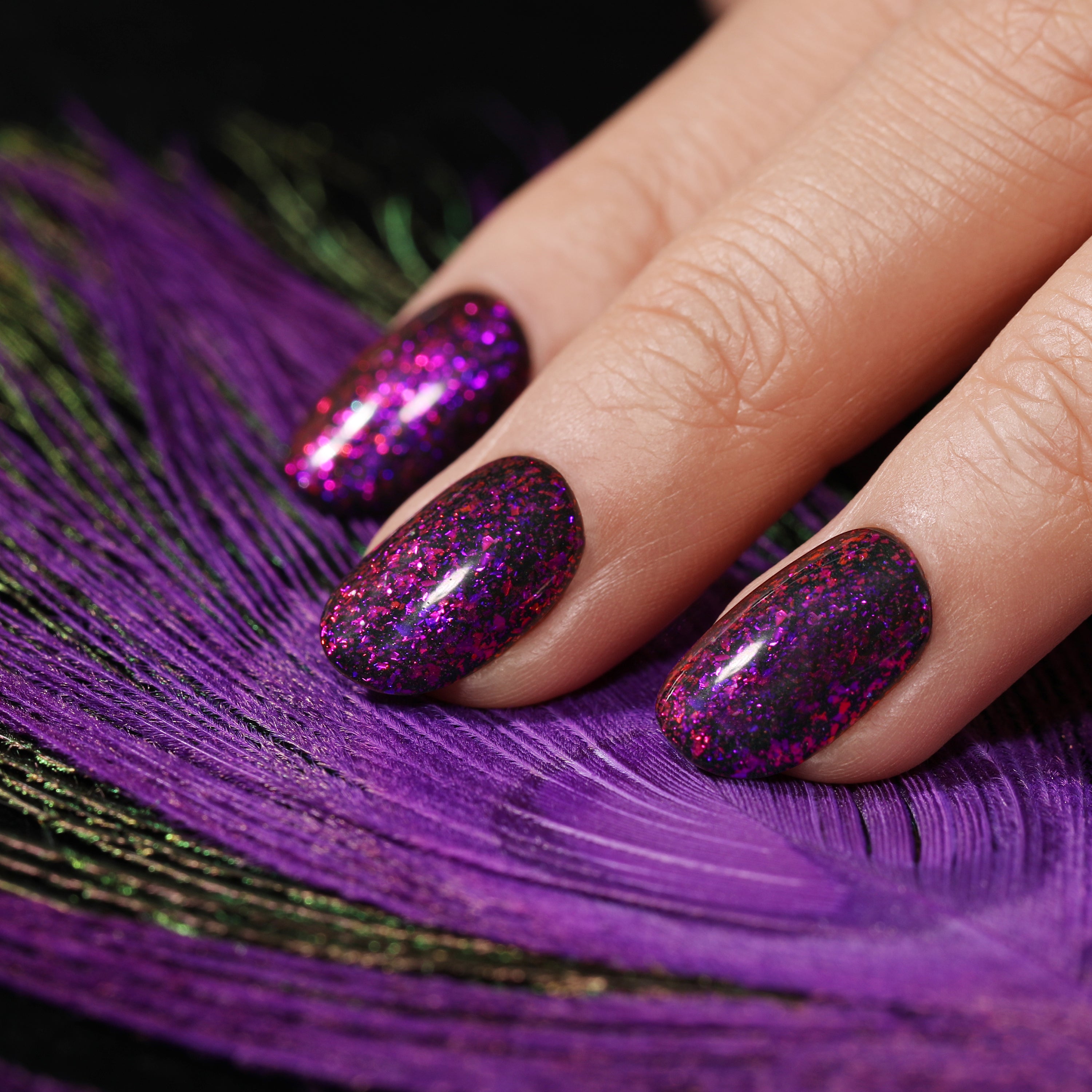 The Sheen Of The Lustrous | Super Glitter Color | 10ml Gel Polish - BLUESKY