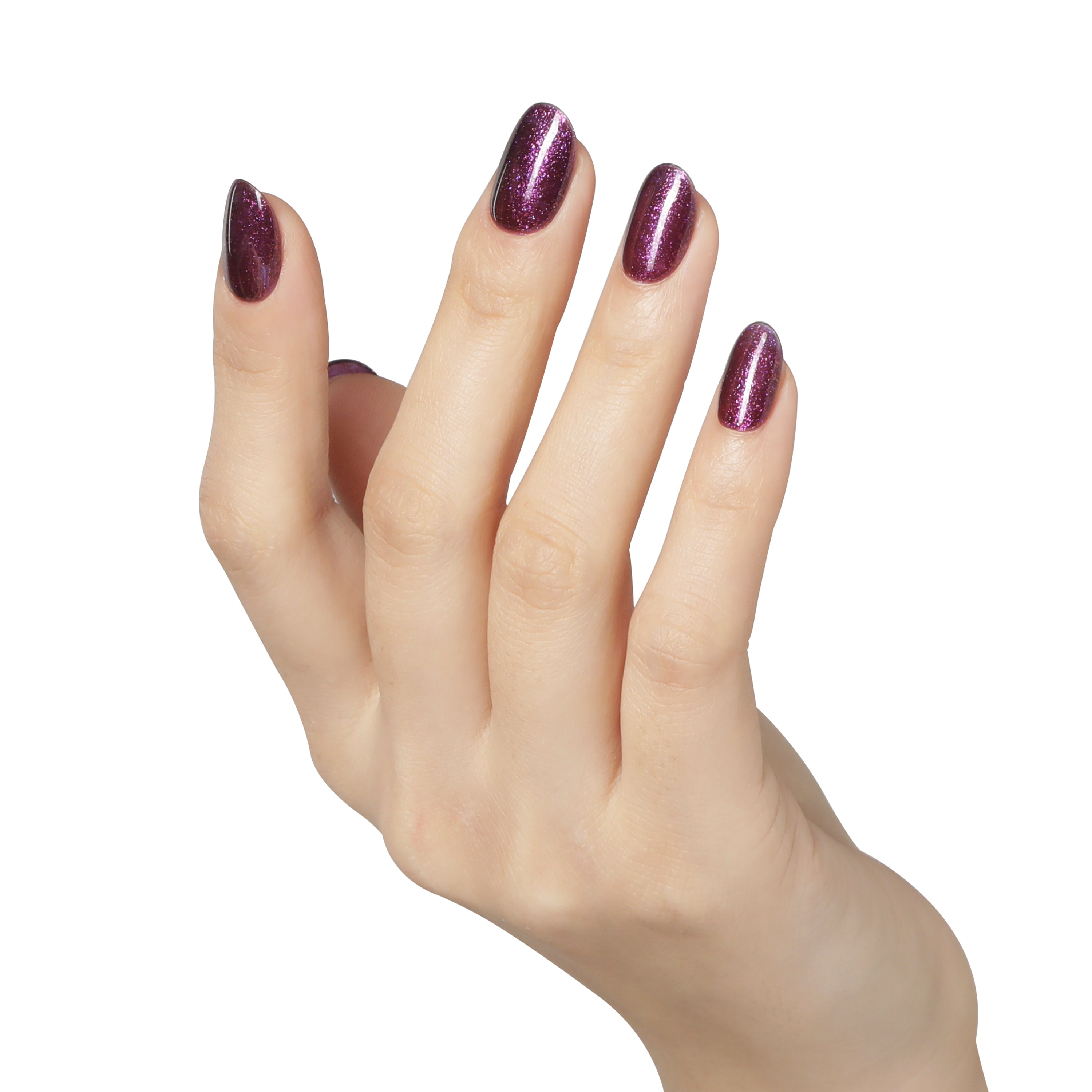 Purple Glitter | Classy Glitter Crystal Color | 10ml Gel Polish - BLUESKY