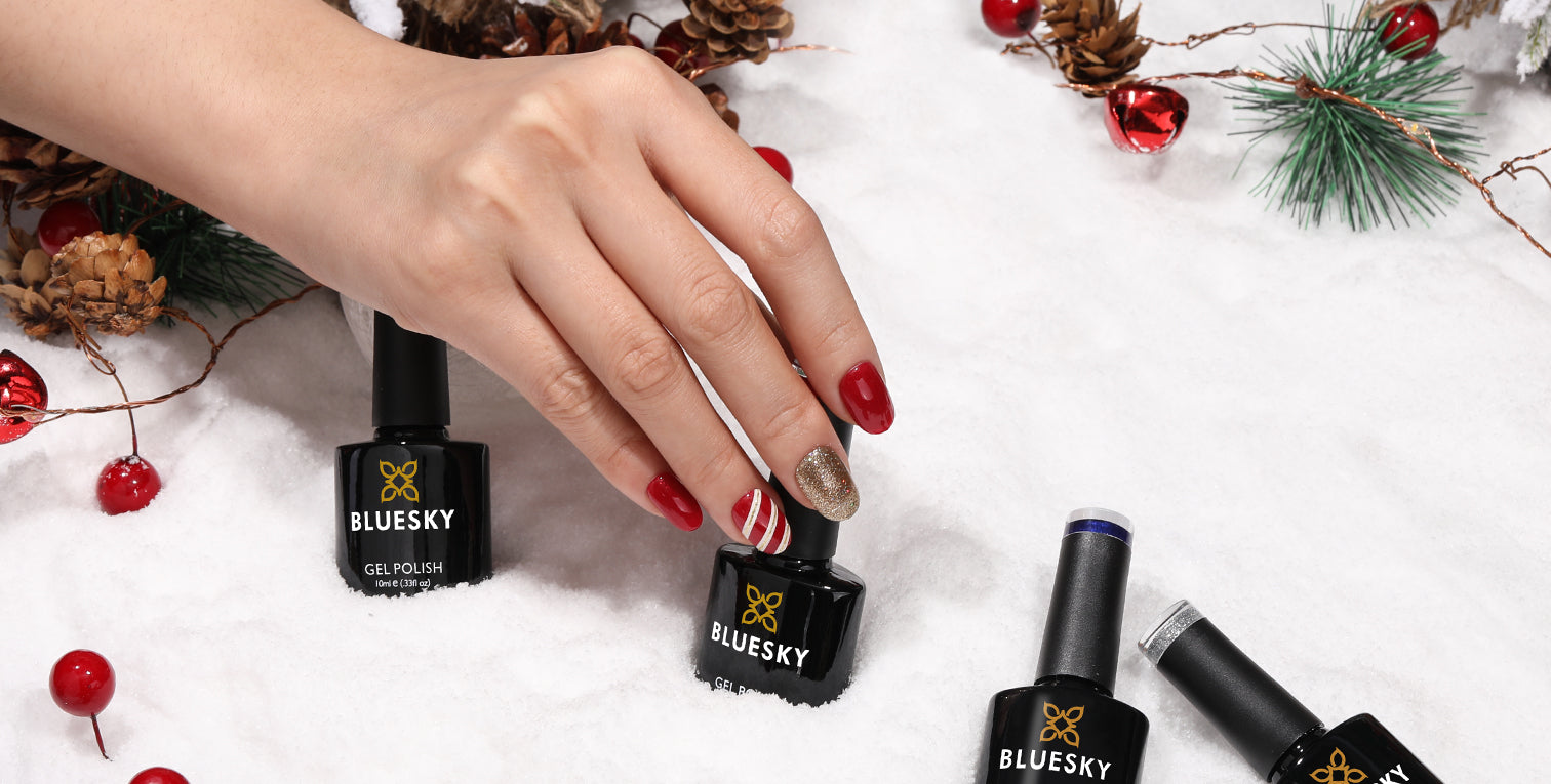 Festive Nail Art Designs by BLUESKY