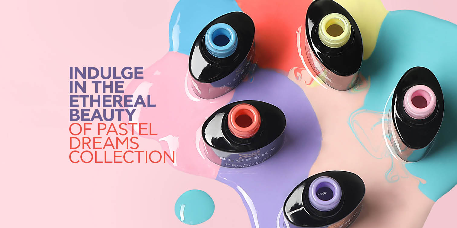 Indulge in the ethereal beauty of Pastel Dreams Gel collection