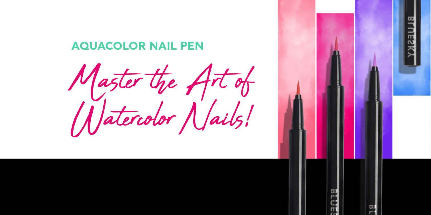 Aquacolor Nail Pen – Master the Art of Watercolor Nails!