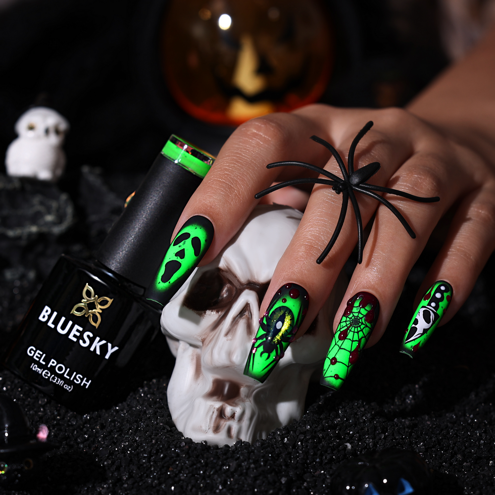 Halloween Nail Ideas 2026: Spooky Spider Nails, Neon Green Designs & Creepy Nail Art