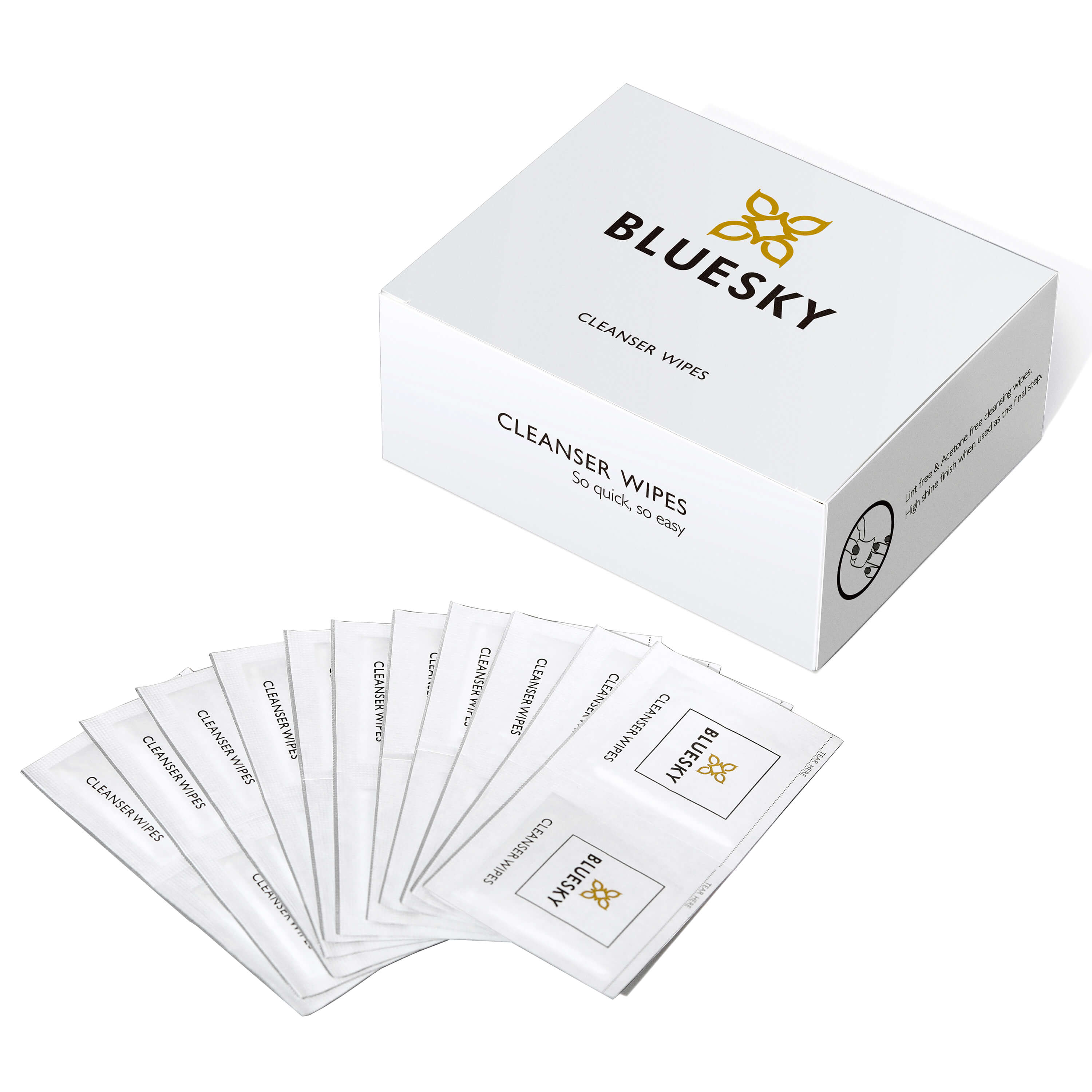 Bluesky Cleanser Wipes 200 PCS - BLUESKY