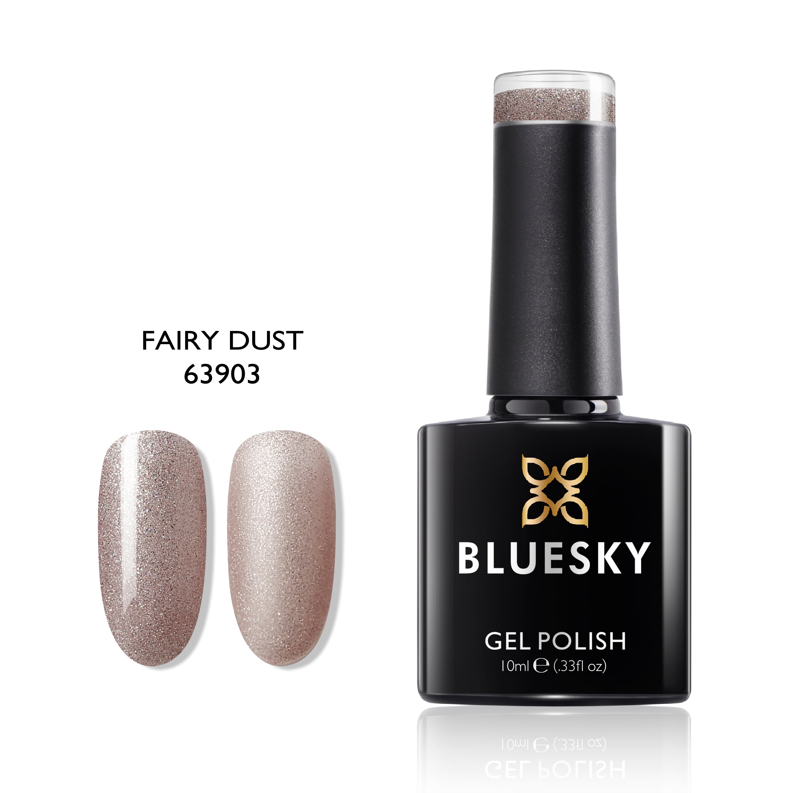 Fairy Dust | Classy Glitter Crystal Color | 10ml Gel Polish - BLUESKY