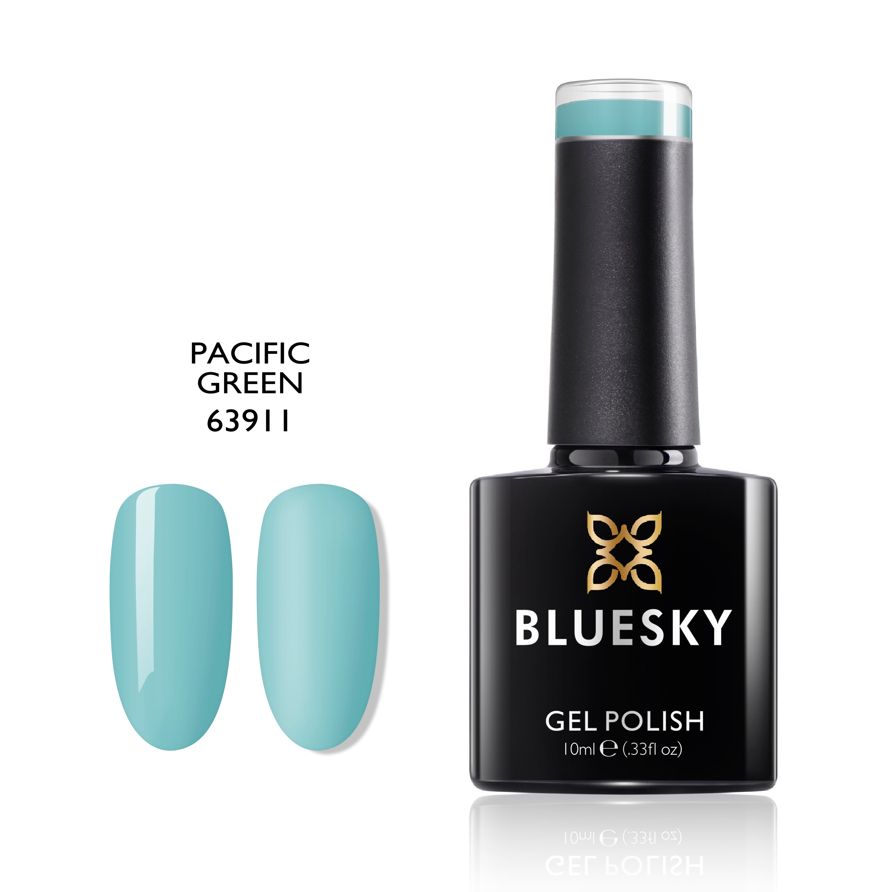 PACIFIC GREEN | 10ml Gel Polish - BLUESKY