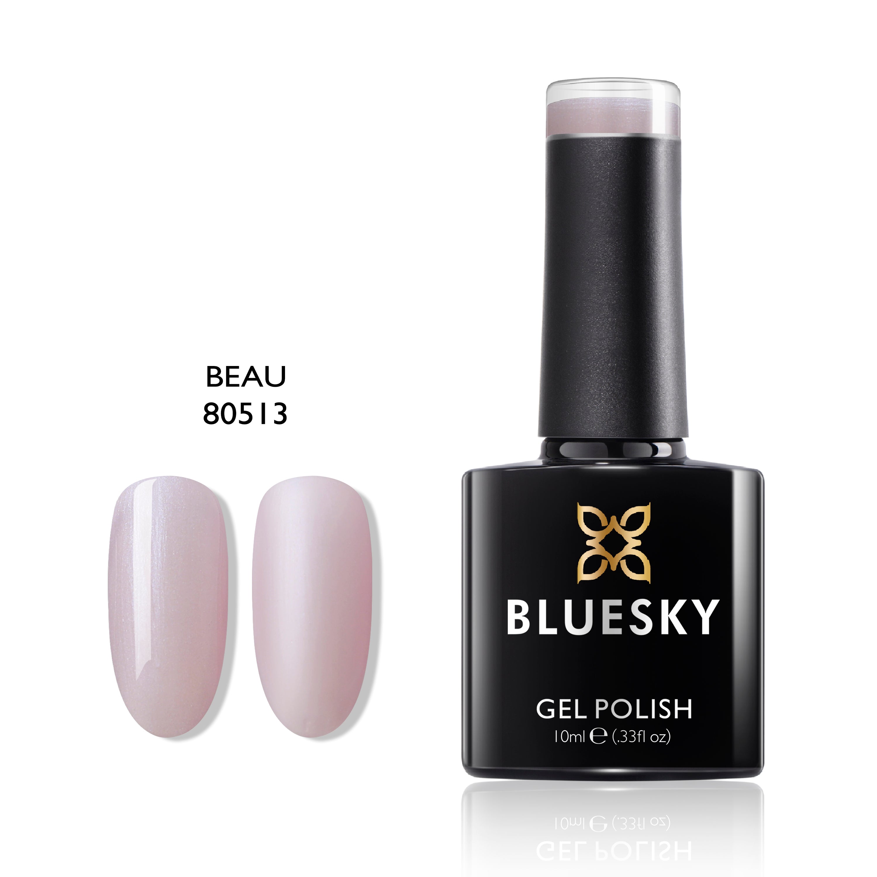 Beau | Pearly Shimmer Color | 10ml Gel Polish - BLUESKY