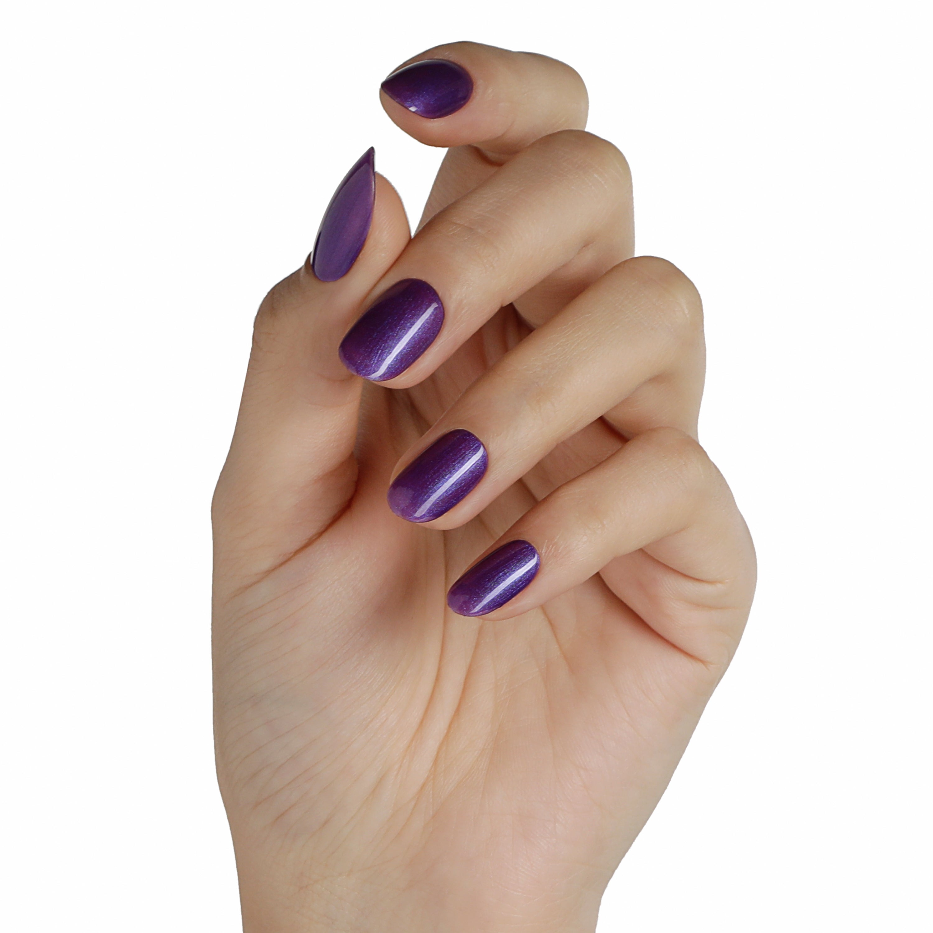 Purple Purple | Pearly Shimmer Color | 10ml Gel Polish - BLUESKY