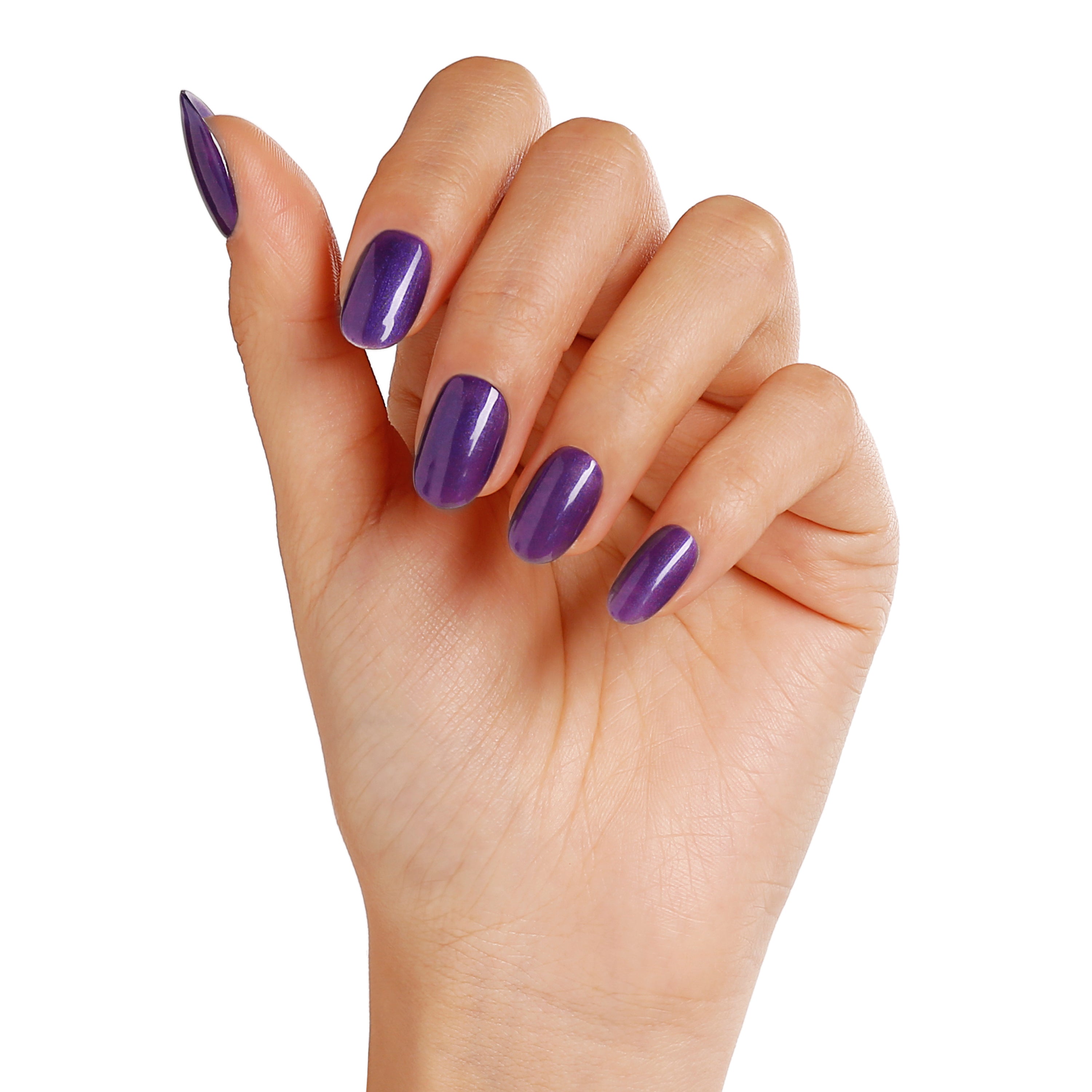 Purple Grape | Pearly Shimmer Color | 10ml Gel Polish - BLUESKY