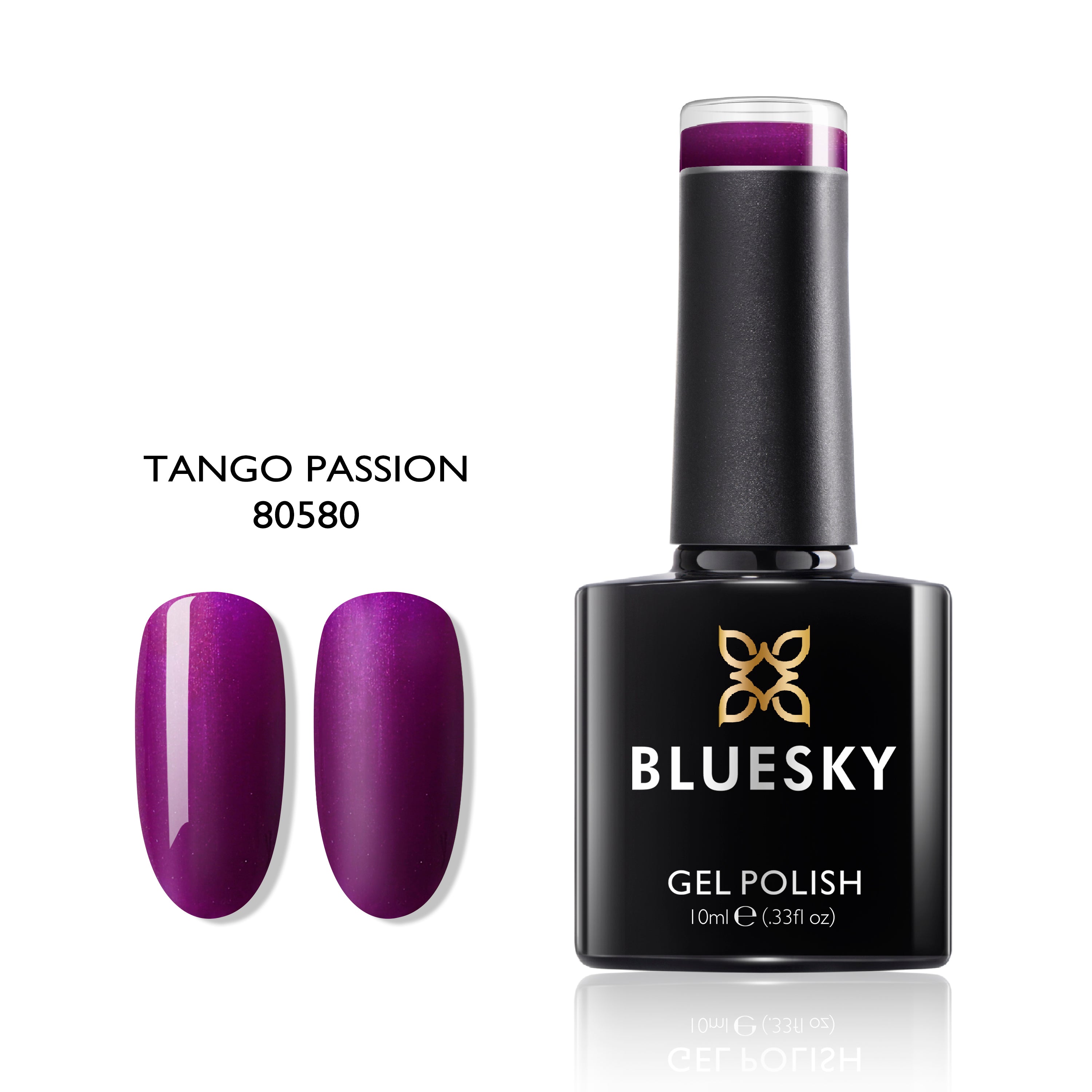 Tango Passion | Pearly Powder Color | 10ml Gel Polish - BLUESKY