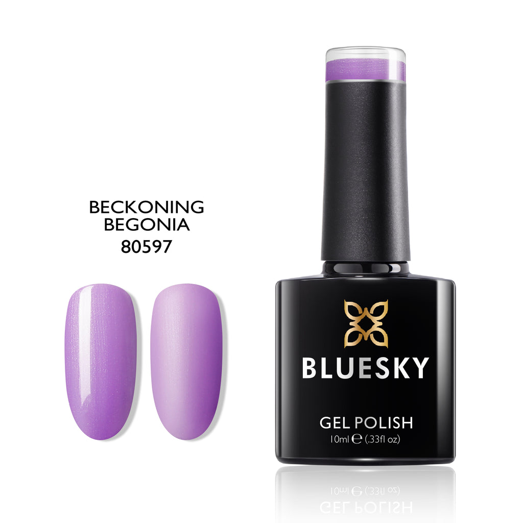 Beckoning Begonia | Pearly Powder Color | 10ml Gel Polish - BLUESKY